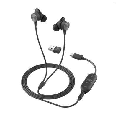 Logitech »Zone Wired Earbuds« In-Ear-Kopfhörer (3,5 mm, USB-C-Verbindung und USB-A-Adapter)