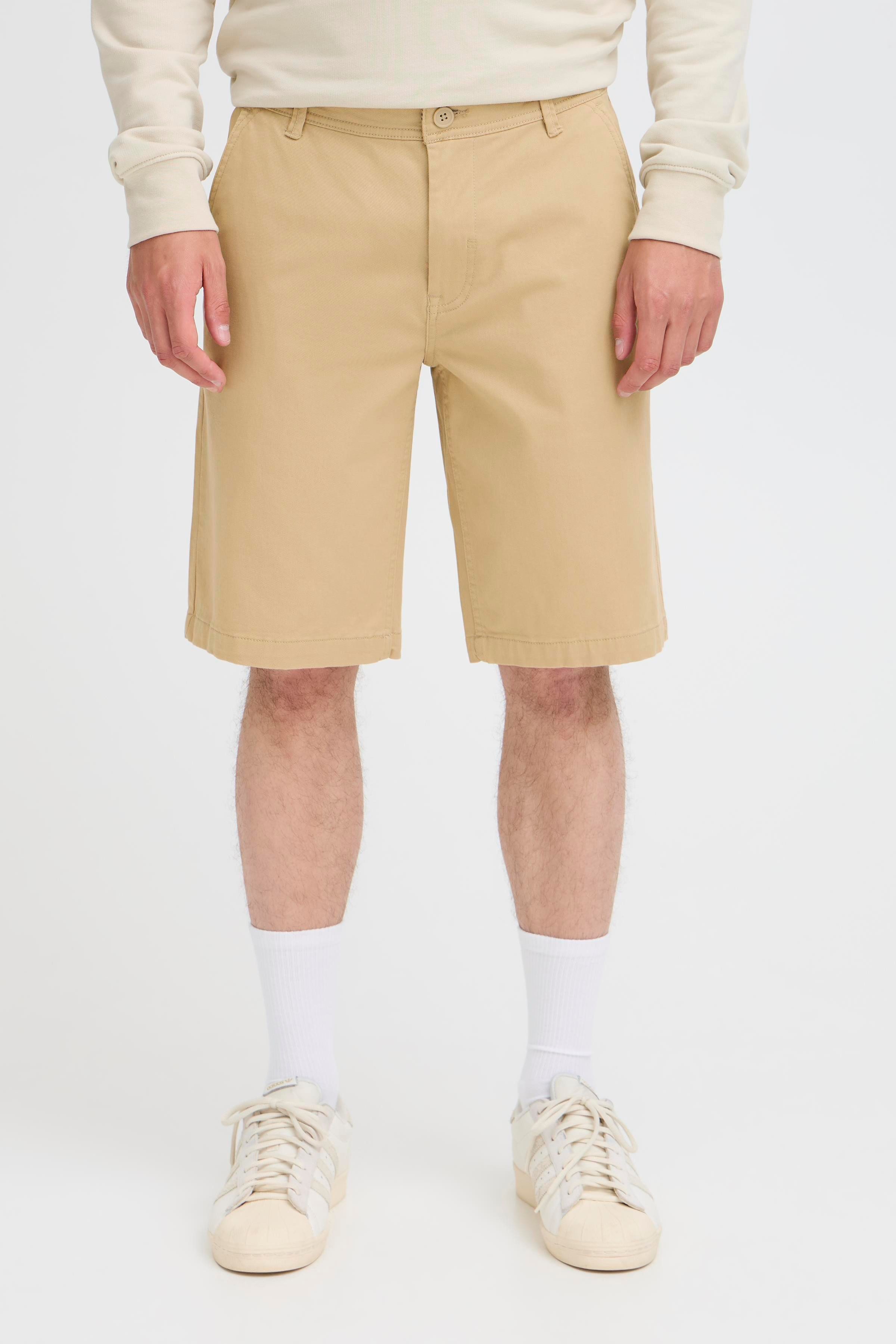 Blend Shorts BHMASON SLIM/REG CHINO SHORTS aus Baumwollmischung, Regular Fit, mit Reißverschluss