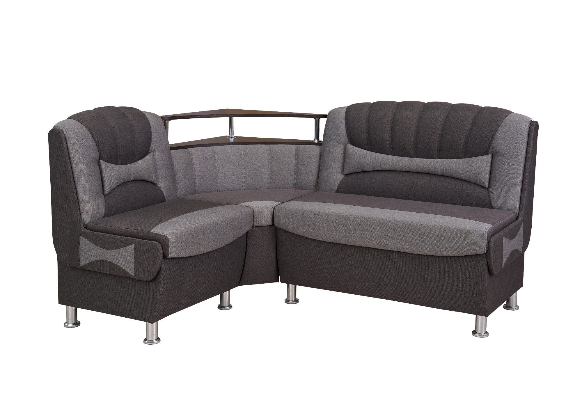 Rodnik Eckbank Samba NEW (beidseitige Montage, Sitz und Rücken gepolstert), mit Stauraum und Ablage