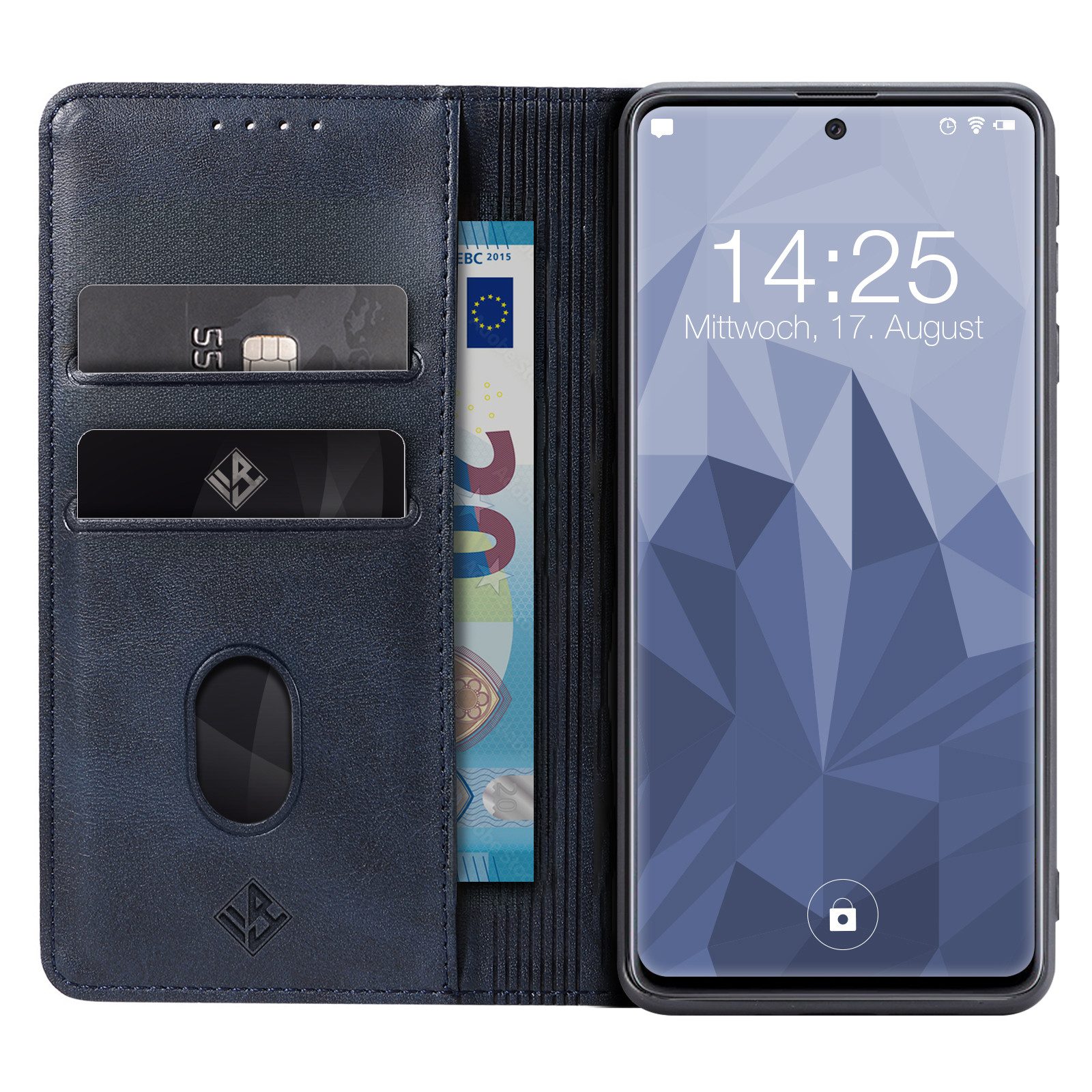 Tec-Expert Handyhülle Tasche Hülle für Samsung Galaxy A52 / Samsung Galaxy A52s 5G, Samsung 6.5 Zoll, 6.5", Cover Klapphülle Case mit Kartenfach Fliphülle aufstellbar