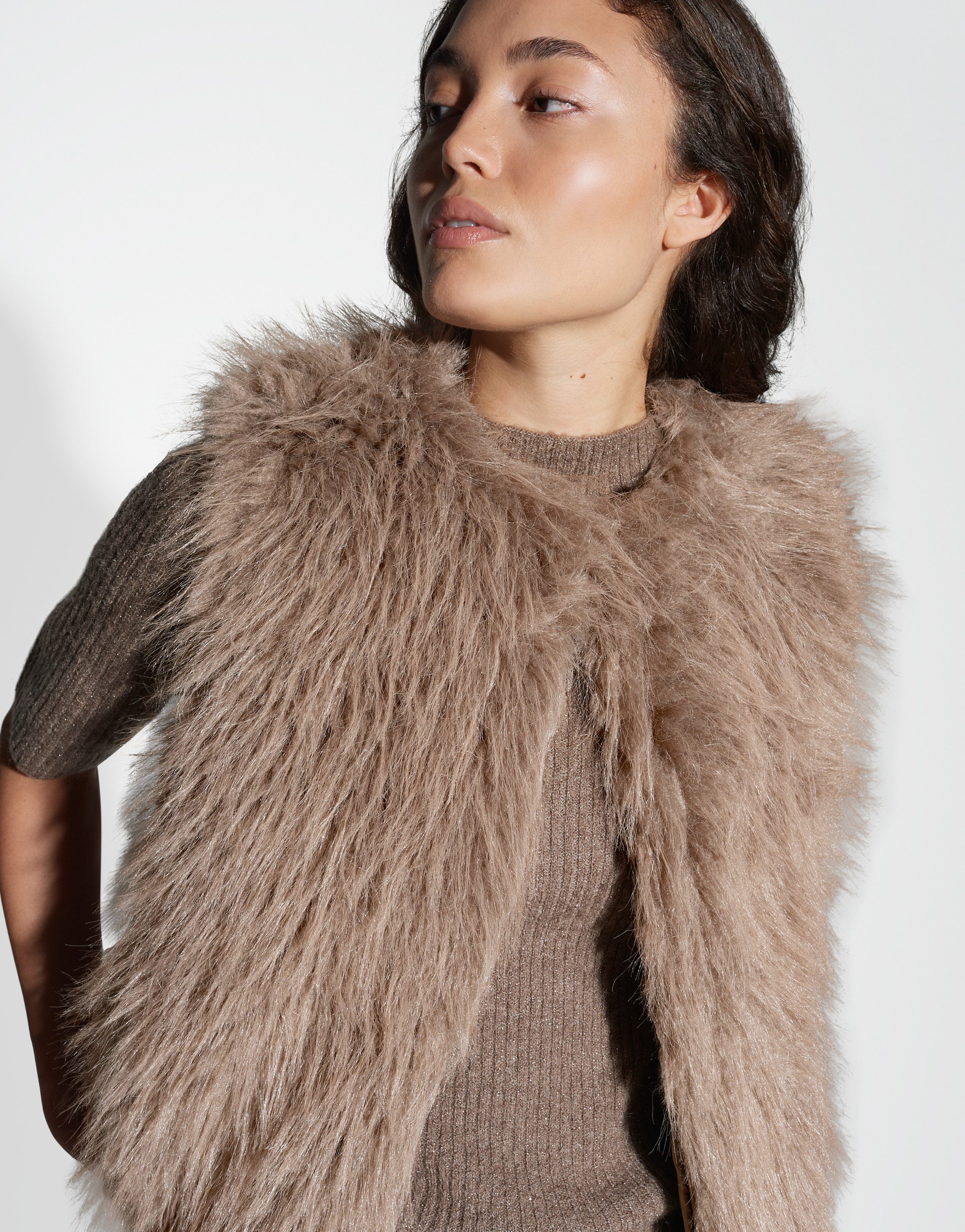 OPUS Fellweste WONDRA Regular in Felloptik