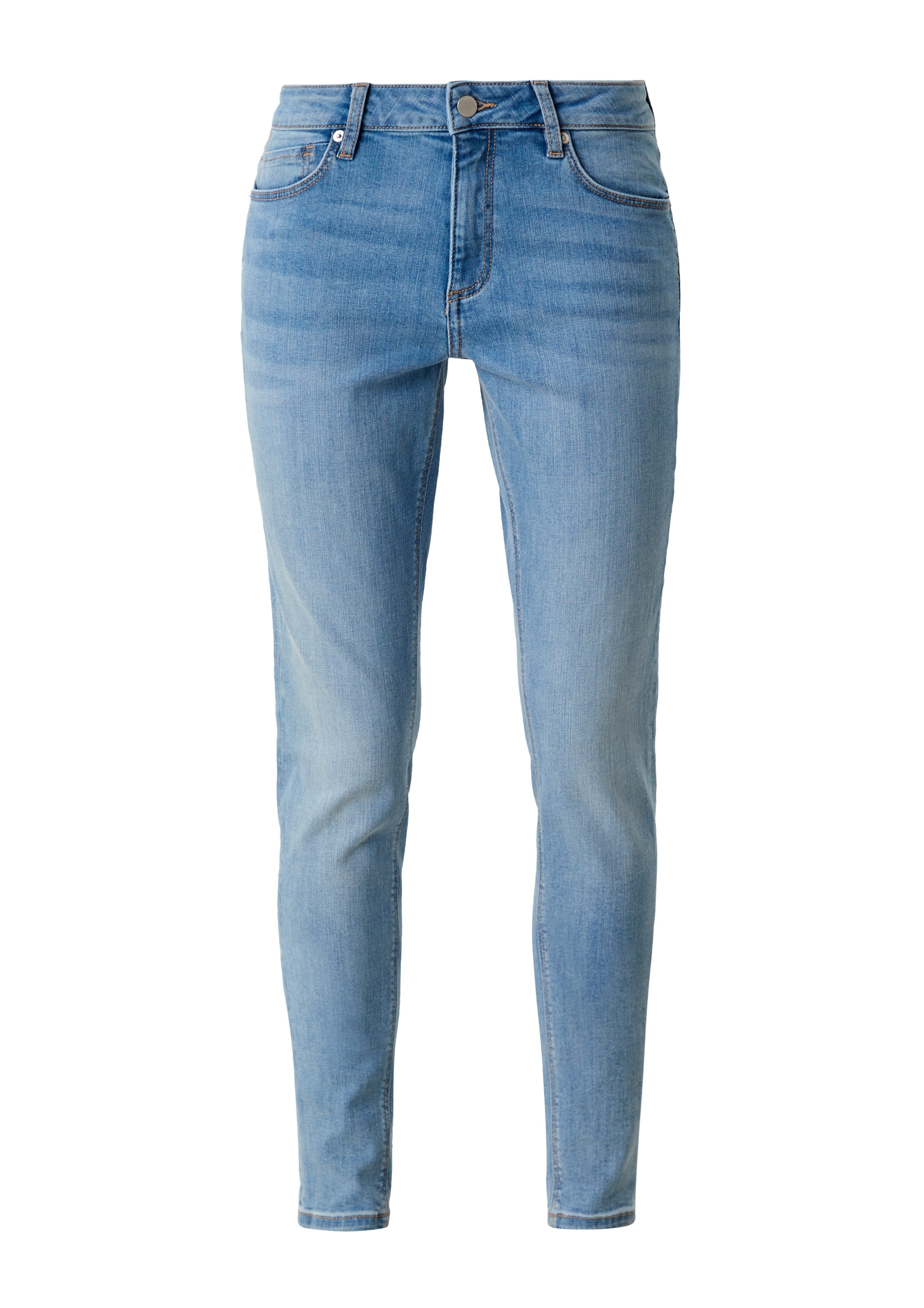 Mid Rise himmelblau Skinny / Waschung Fit Jeans QS Leg / Sadie Stoffhose Skinny /