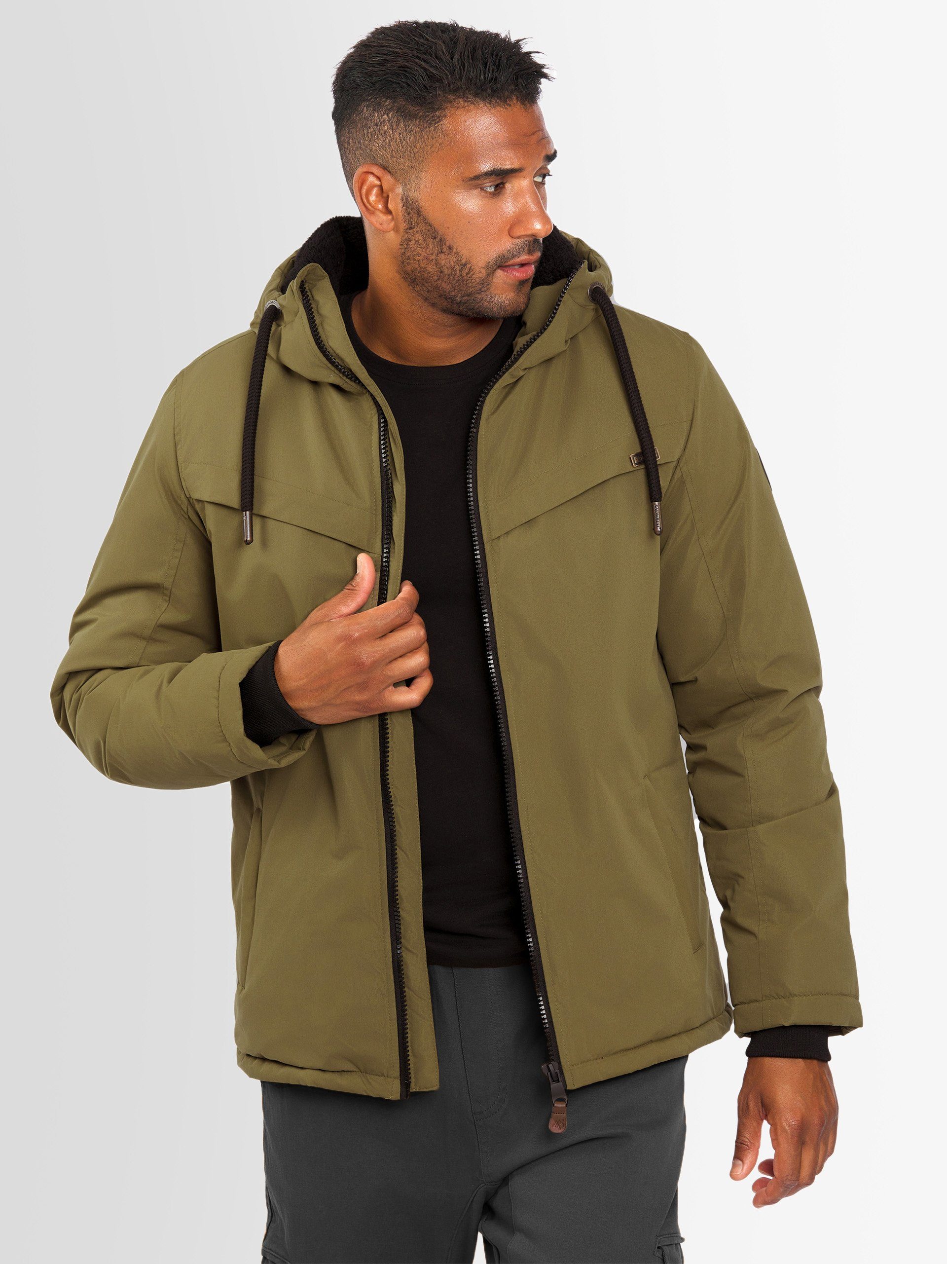 Alessandro Salvarini Winterjacke ASLighty innen komplett mit warmem Teddyfell – Bild 5 von 5