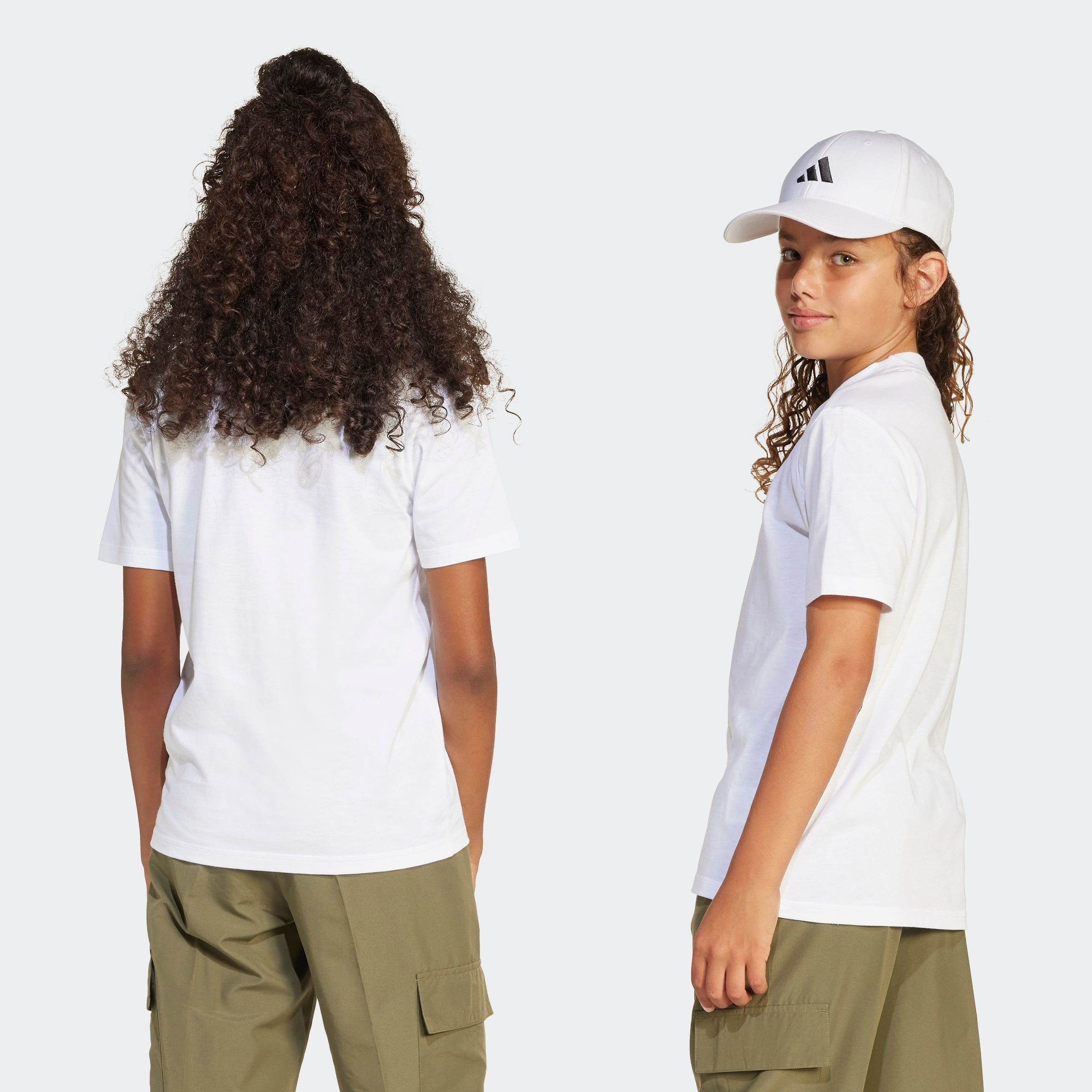adidas Sportswear T-Shirt J SL TEE 160 für Kinder, mit Rundhalsausschnitt, ohne Verschluss