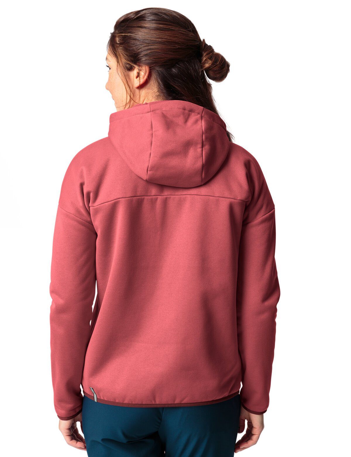 Mineo Women's Jacket brick Fleece Klimaneutral VAUDE Outdoorjacke (1-St) kompensiert