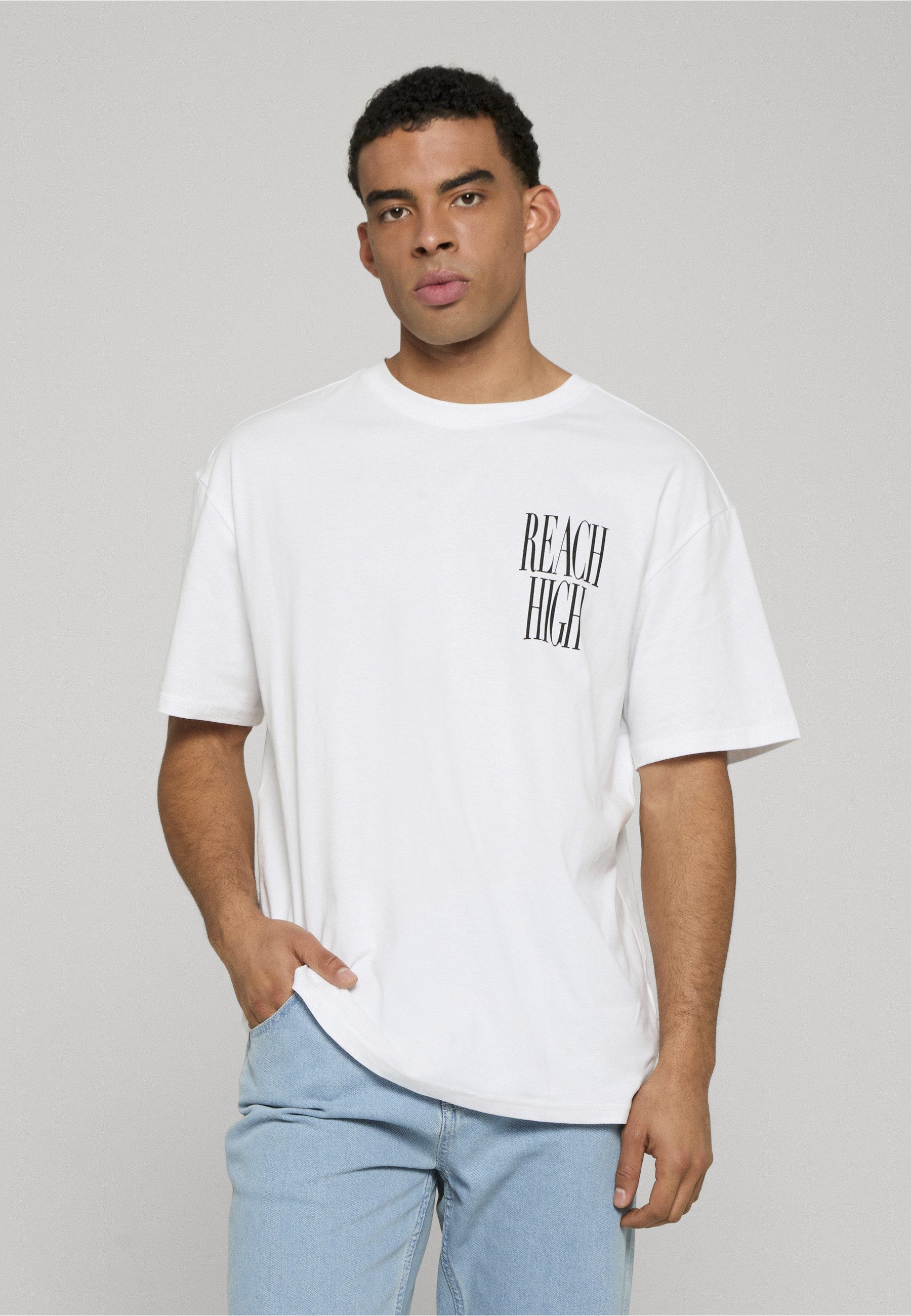MisterTee T-Shirt MisterTee Reach High Oversize Tee (1-tlg)