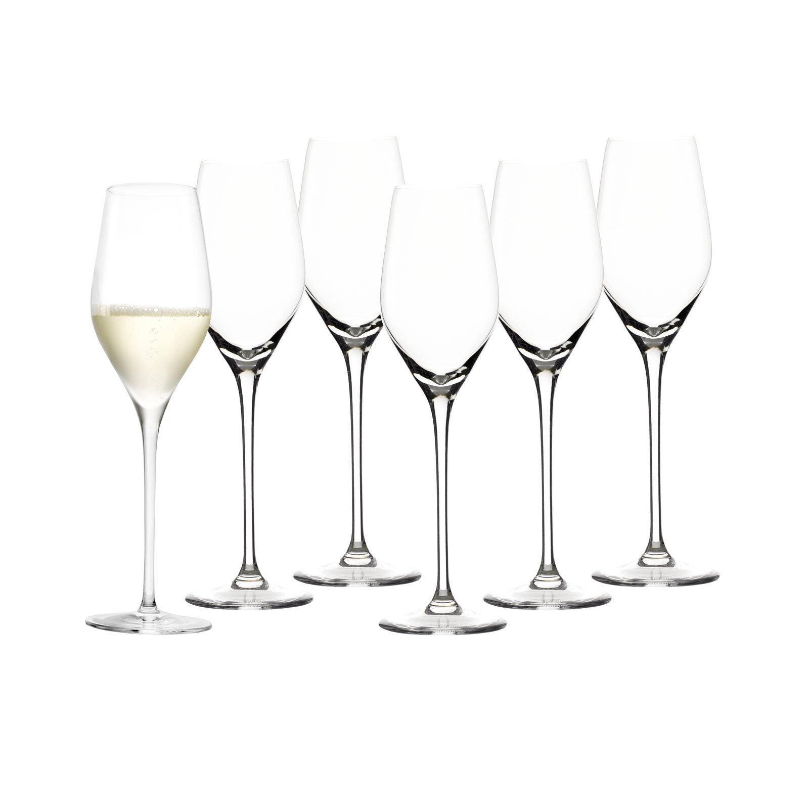 Stölzle Sektglas Exquisit Royal Champagnerkelche 265 ml 6er Set, Glas