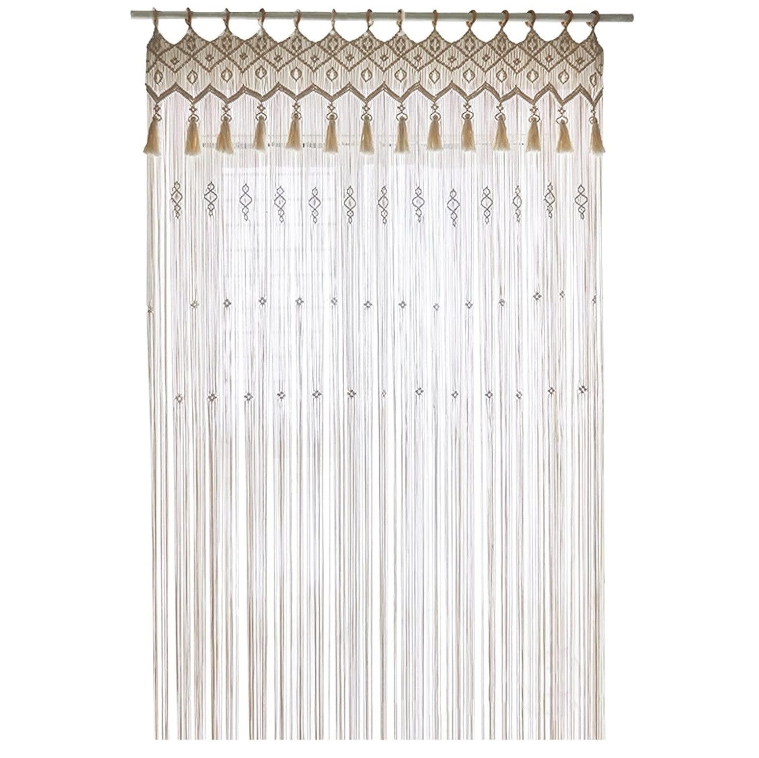 DOPWii Türvorhang Wandbehang Tapisserie,Handgewebte Makramee Vorhang,Boho günstig online kaufen