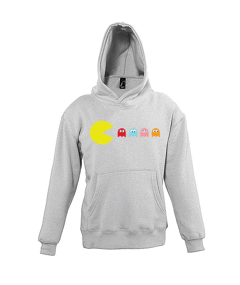 Kapuzenpullover Pacman Kinder Hoodie Pullover
