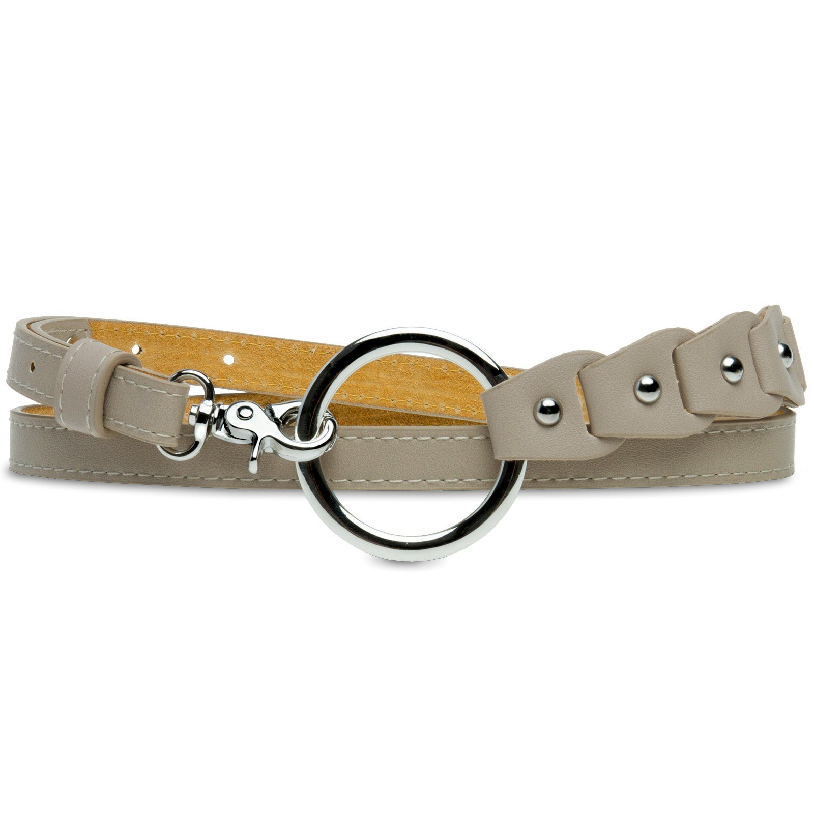 Caspar Taillengürtel GU297 schmaler Damen Taillengürtel günstig online kaufen