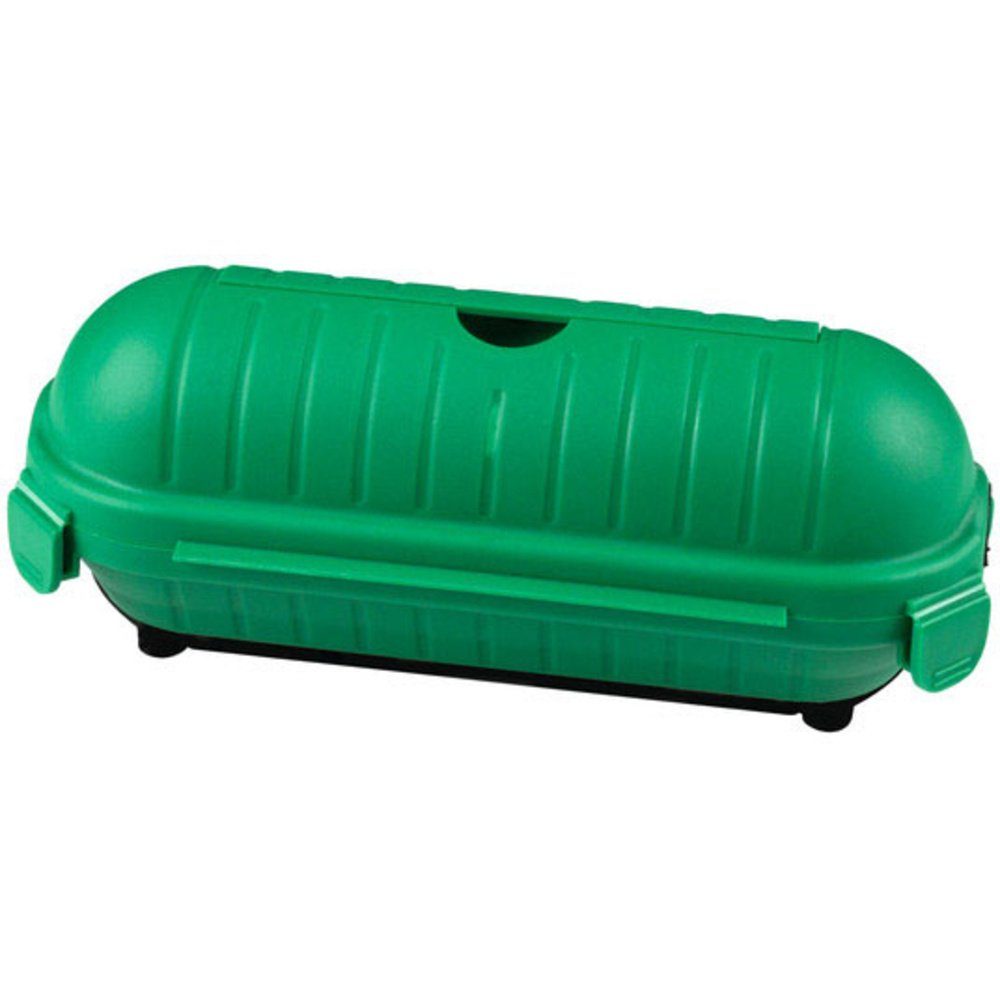 HEITRONIC Gartensteckdose Heitronic 21050 Steckerbox Grün, 21050 (MINIMO)