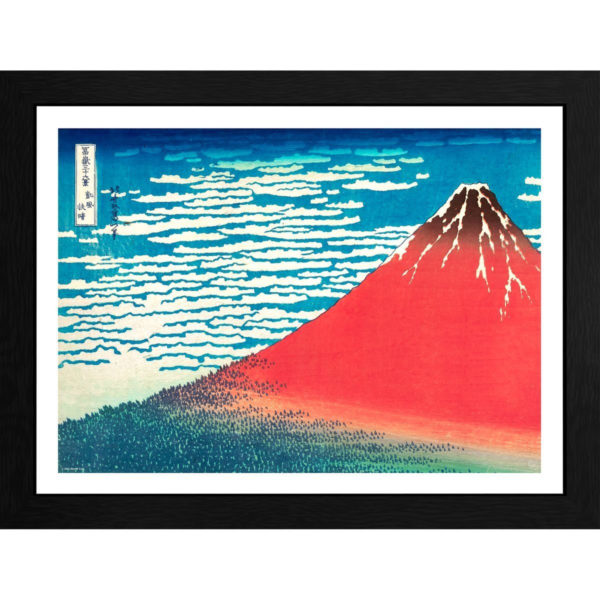 Hokusai Плакат