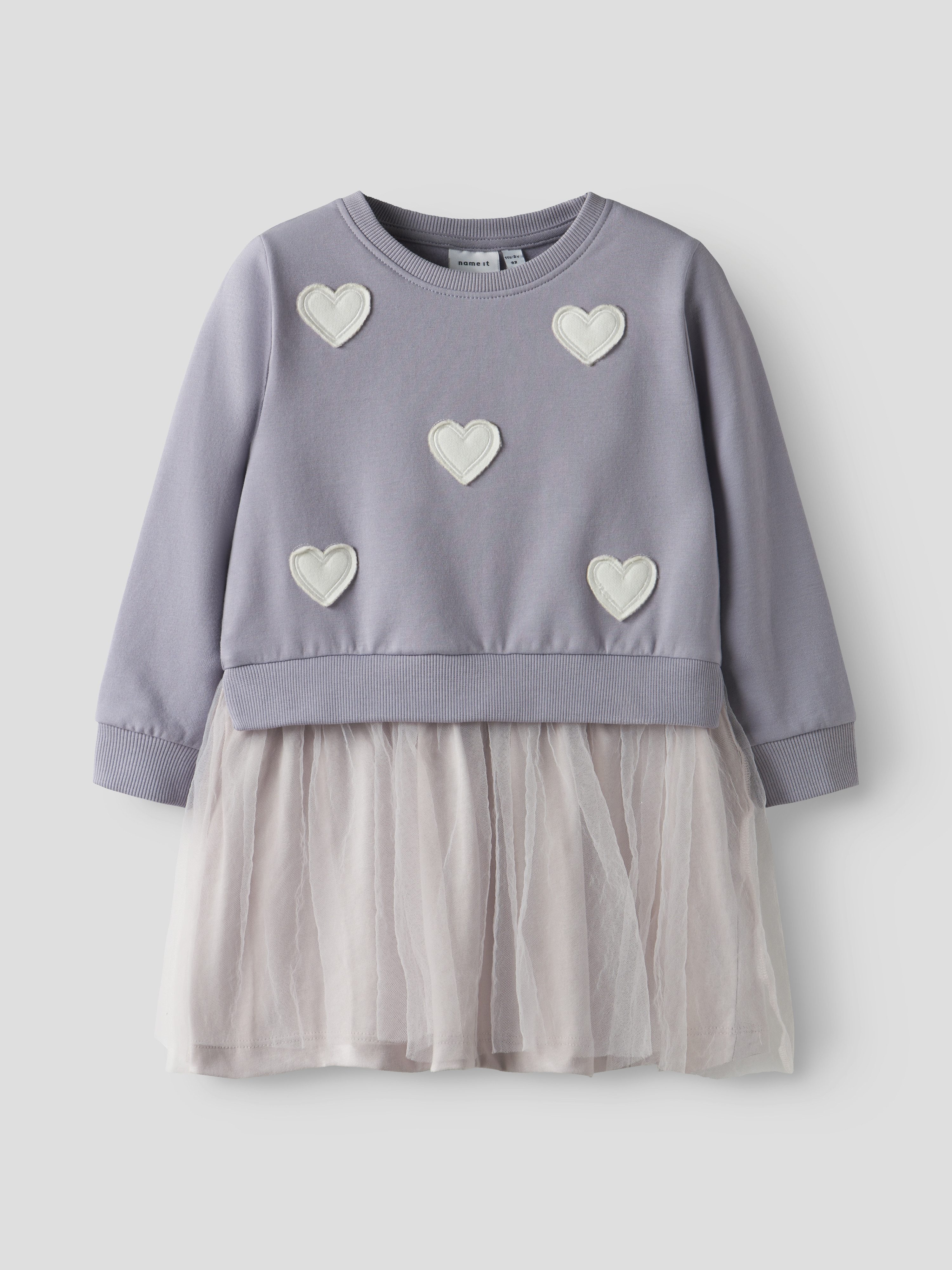 Name It Minikleid NMFBIANJA SWEAT DRESS BRU