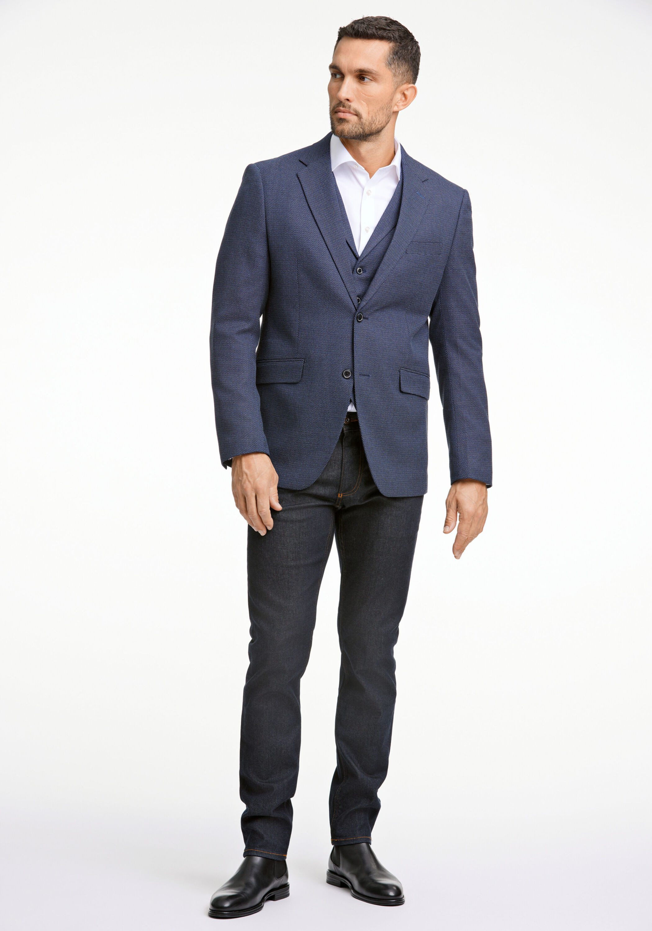 LINDBERGH Anzugsakko Sakko Modern Fit