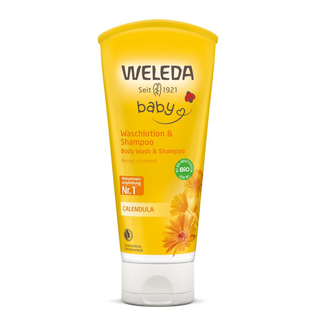 WELEDA Haarshampoo Baby Body Wash & Shampoo