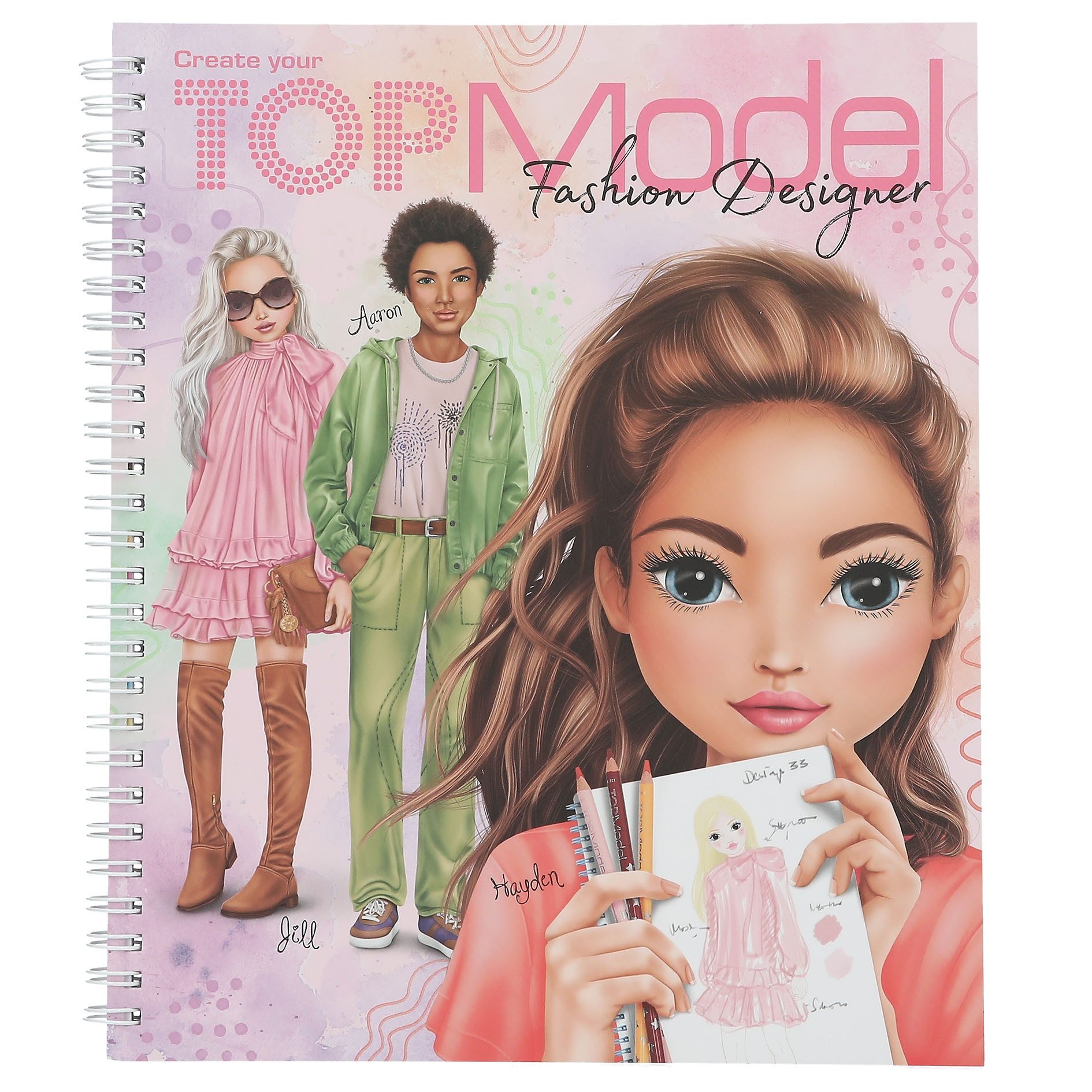 Depesche Malvorlage Create your Top Model Malbuch Buch Ausmalbuch (1-St)
