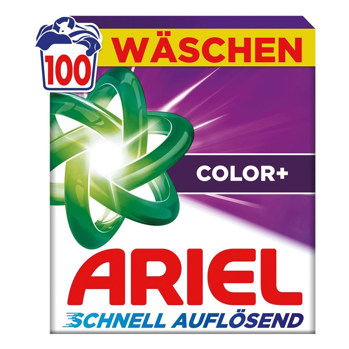 ARIEL Color+ Colorwaschmittel (100 WL / 5,03 kg)