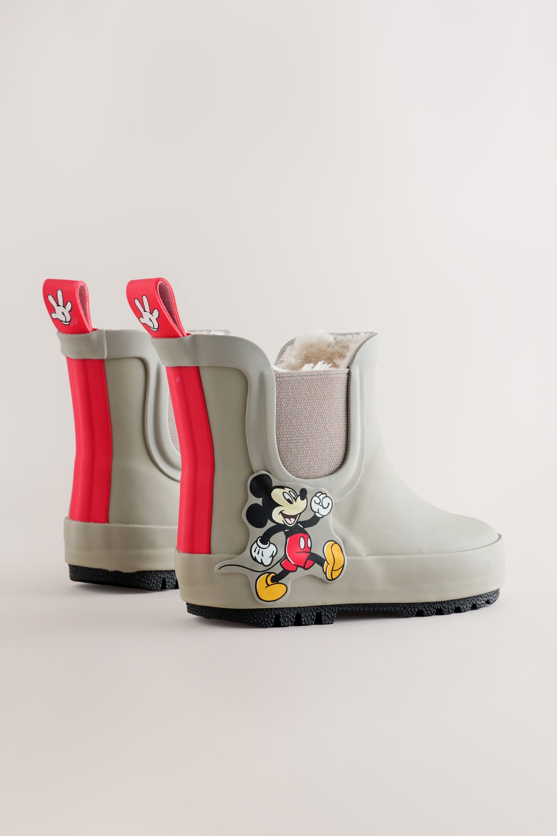 Next Gefütterte, knöchelhohe Gummistiefel, Mickey Mouse Gummistiefel (1-tlg)