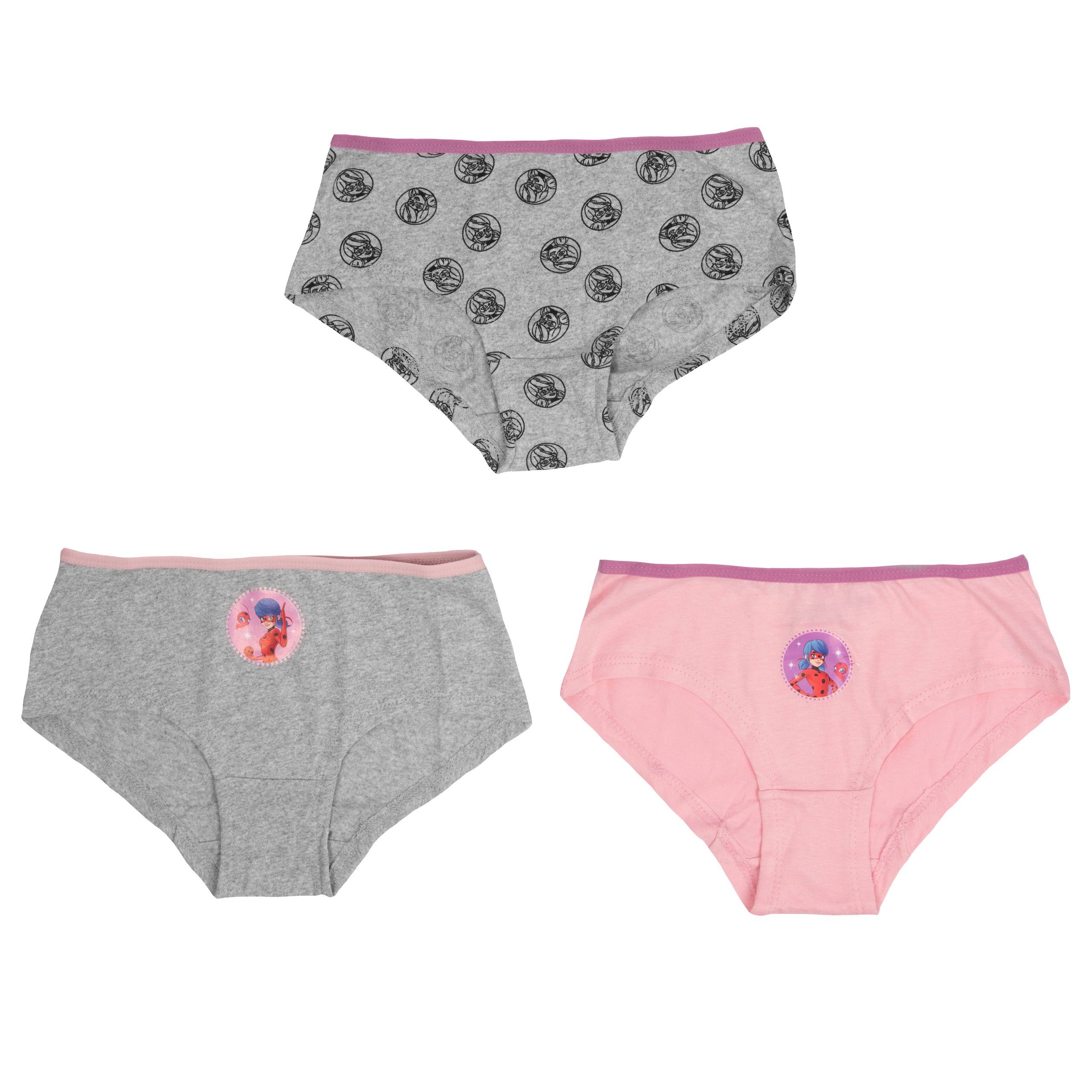 Labels® Panty Mädchen Miraculous Bunt (3er Panty für United Pack)