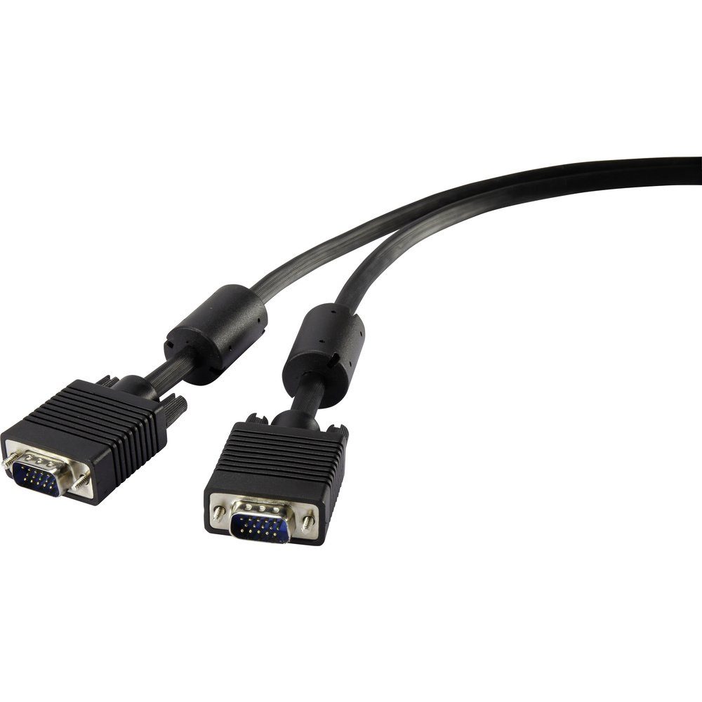 Renkforce Renkforce VGA Anschlusskabel VGA 15pol. Stecker, VGA 15pol. Stecker 1. HDMI-Kabel, (180.00 cm)