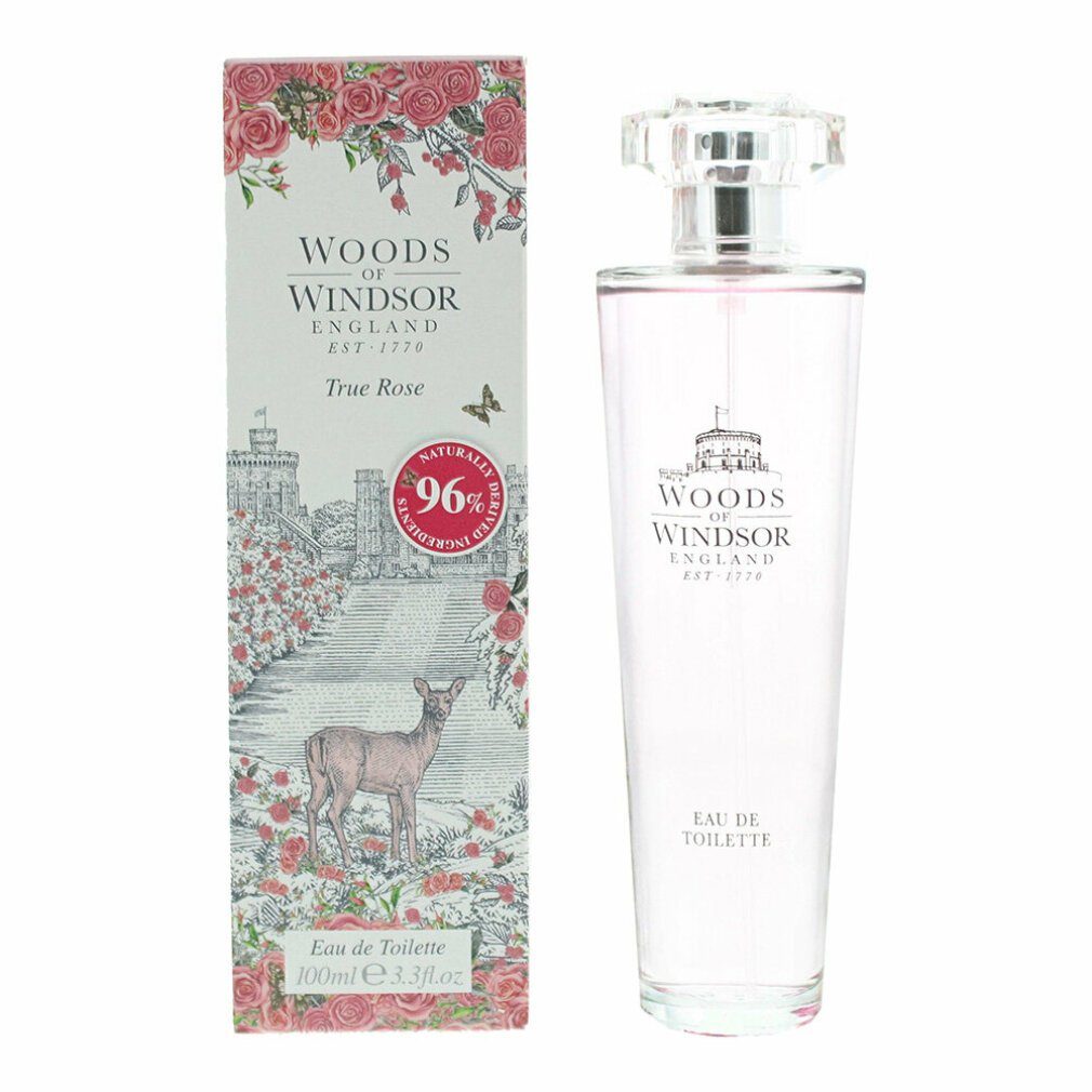 Woods of Windsor Eau de Toilette True Rose Eau de Toilette 100ml Spray