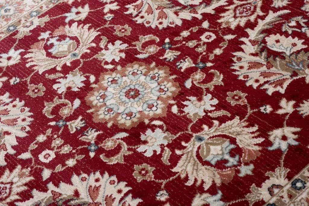 Wohnzimmerteppich Geeignet Rot, - 60 Teppich Teppich Pflegeleicht, Traditioneller Mazovia, Fußbodenheizung, cm, Orient Orientteppich x für 100 Oriente