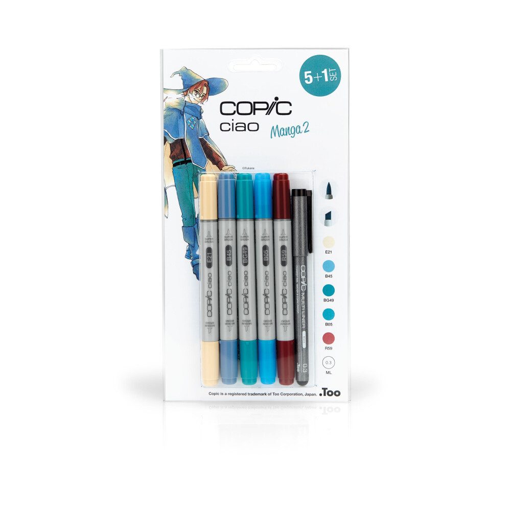 Marker Ciao 5+1 Set Manga 2 -