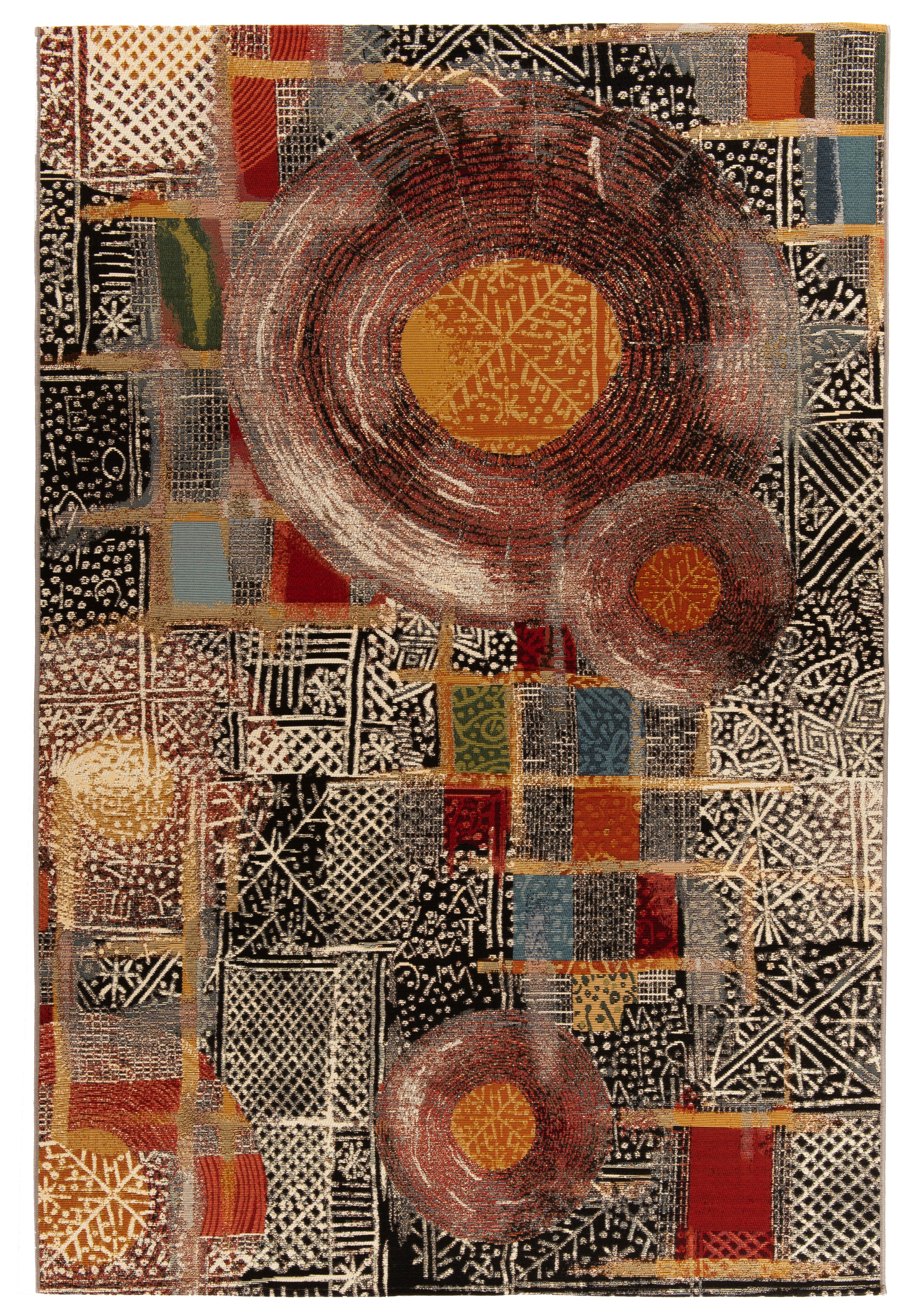 Gino Falcone Teppich Outdoor-Africa 36, rechteckig, Höhe: 5 mm, Flachgewebe, In- und Outdoor geeignet, Wohnzimmer