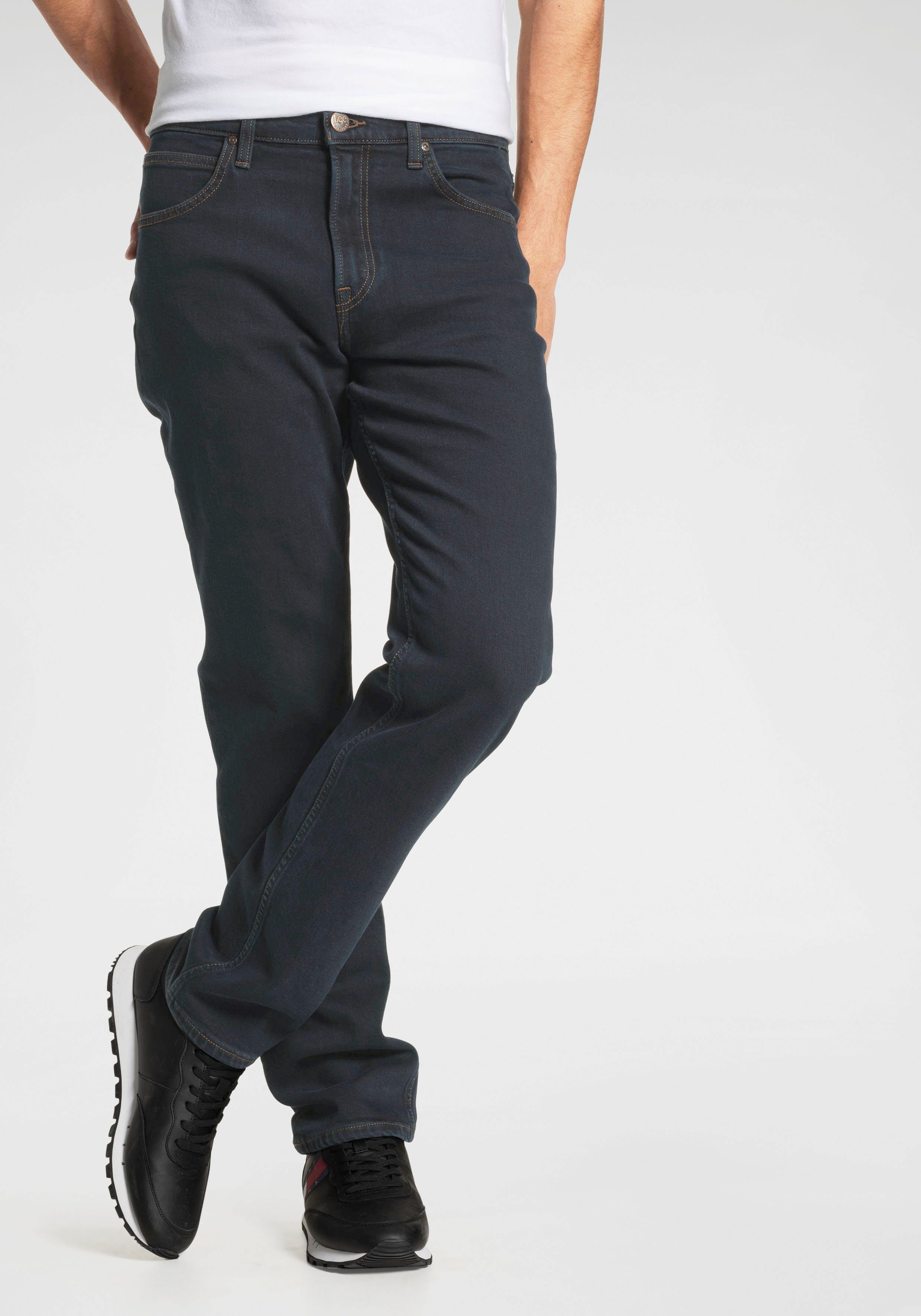 Lee® Straight-Jeans Brooklyn blue-black