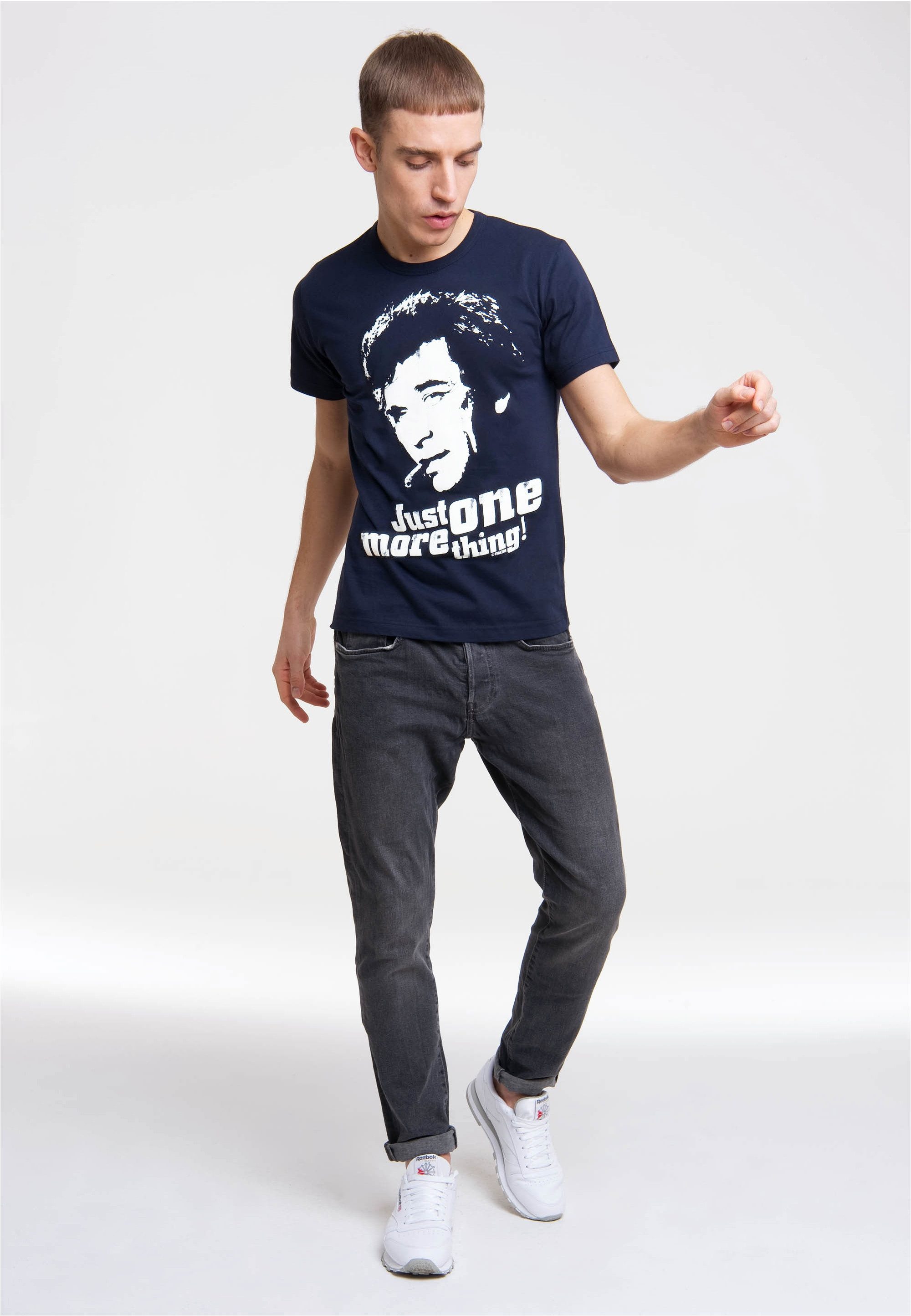 LOGOSHIRT T-Shirt Columbo - Just One More Thing mit coolem Frontprint günstig online kaufen