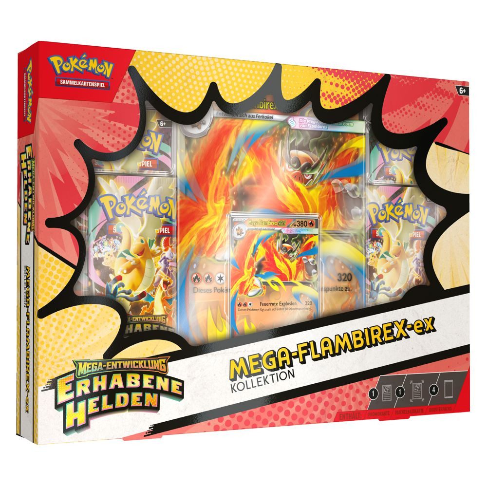 POKÉMON Sammelkarte Mega-Flambirex Kollektion Pokemon Sammel-Karten deutsch