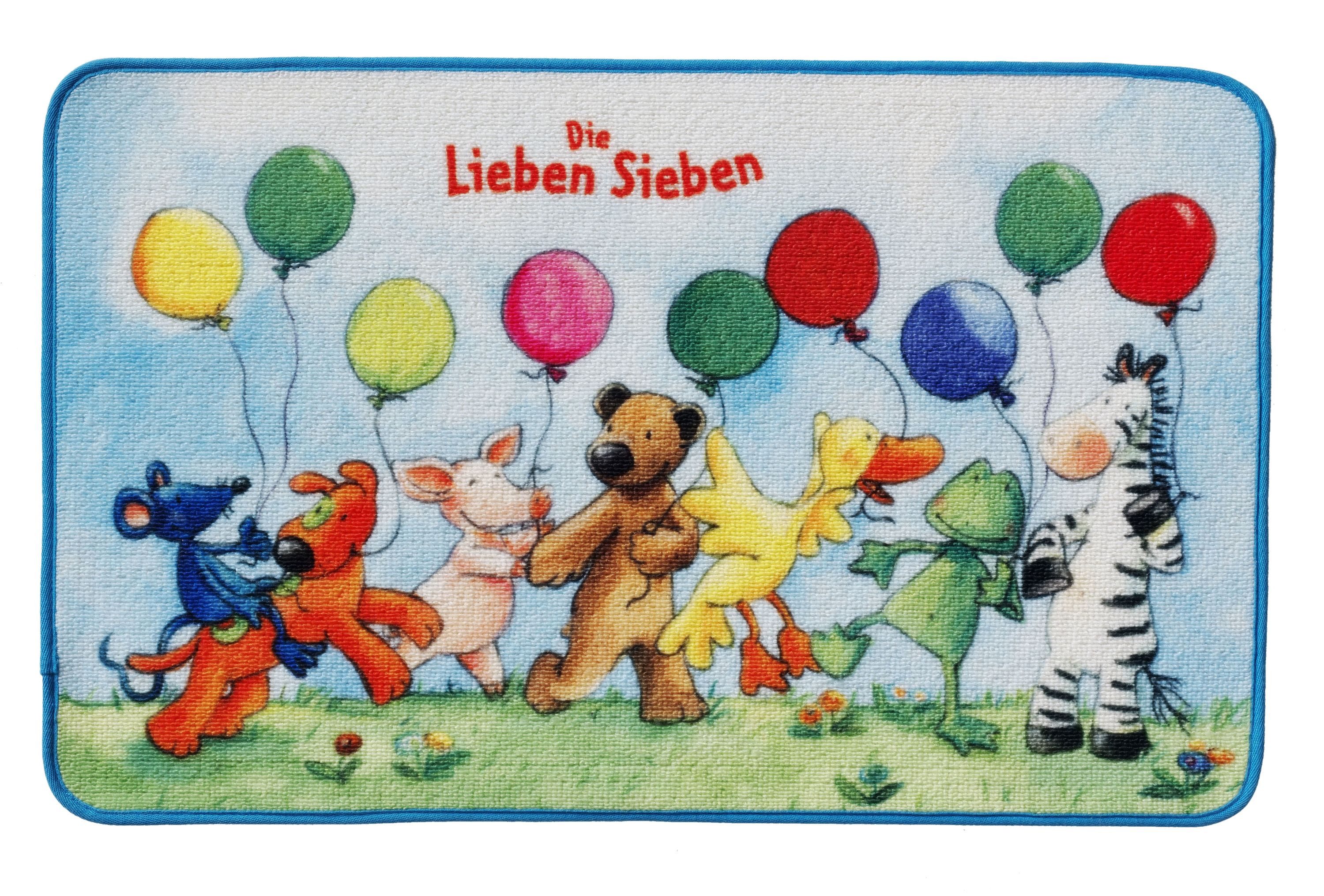 Die Lieben Sieben Kinderteppich Die Lieben Sieben Spielmatte 50x80cm