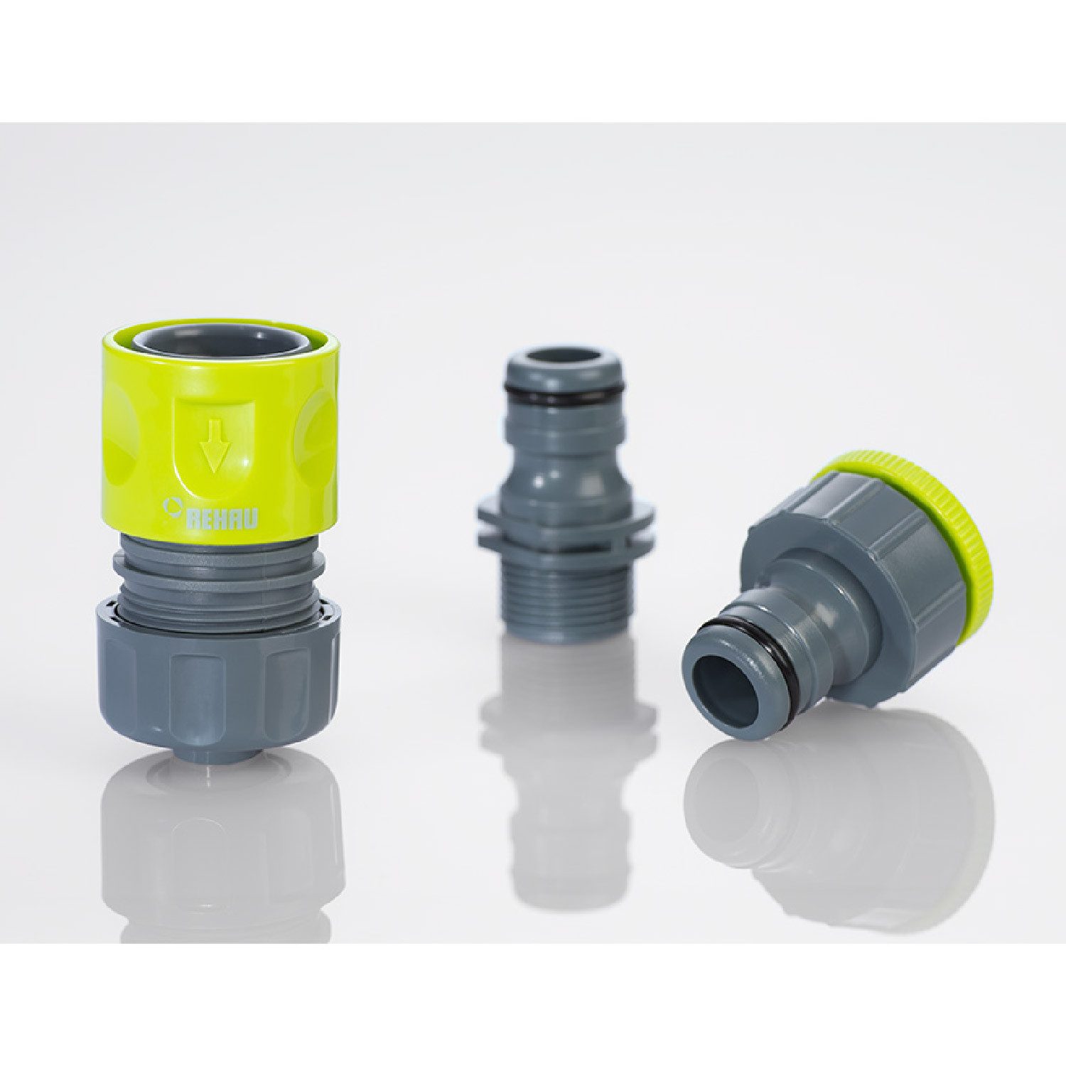 Rehau Anschlussstück REHAU Profi Grundausstattung 3/4", (Komplett-Set, 5-tlg)