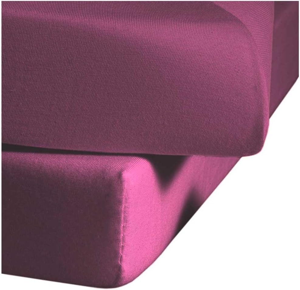 fleuresse Spannbettlaken Comfort Jerseyspannlaken, 96% Baumwolle, günstig online kaufen