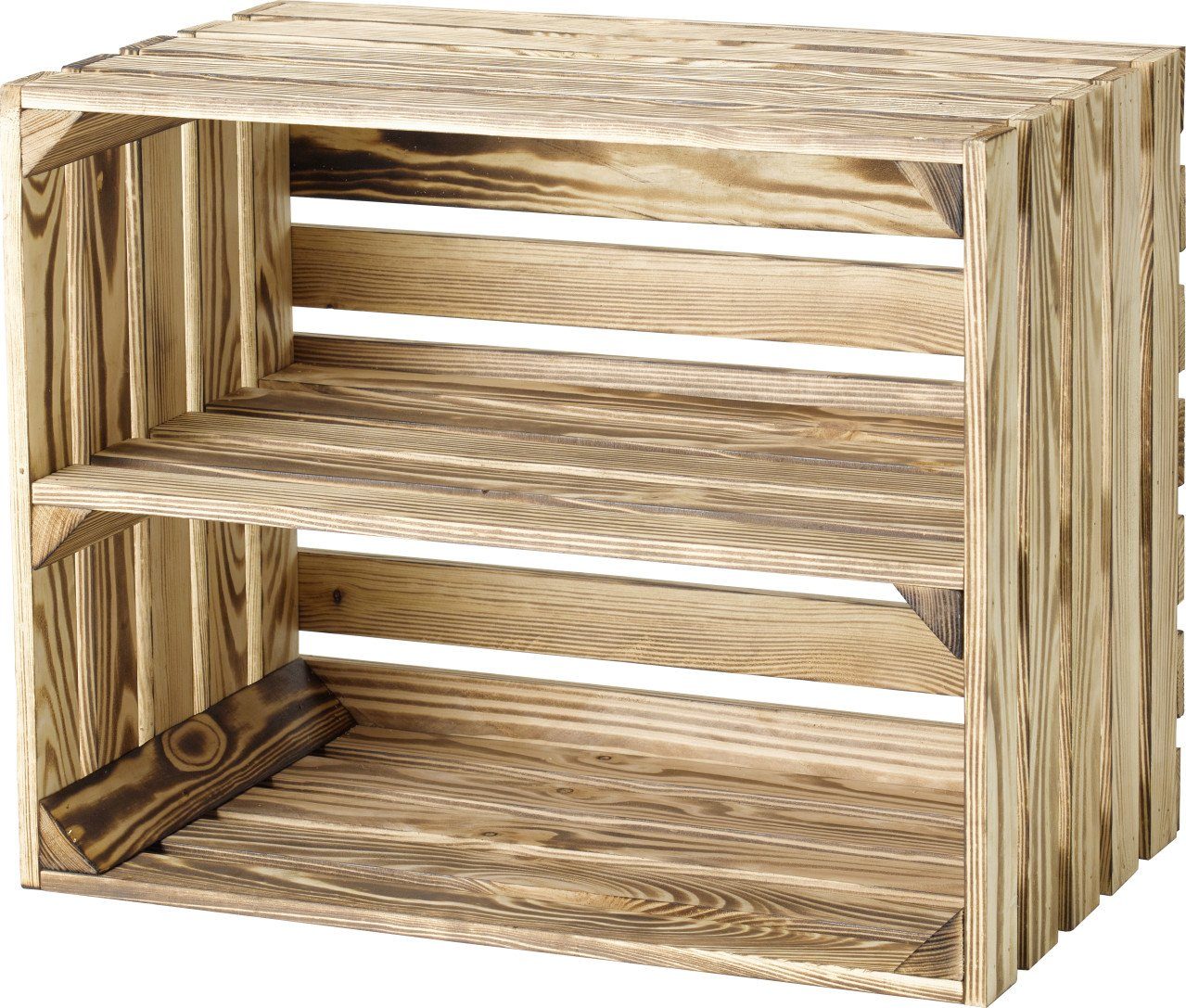iWerk Holzkiste iWerk Holzkiste mit langem Mittelbrett