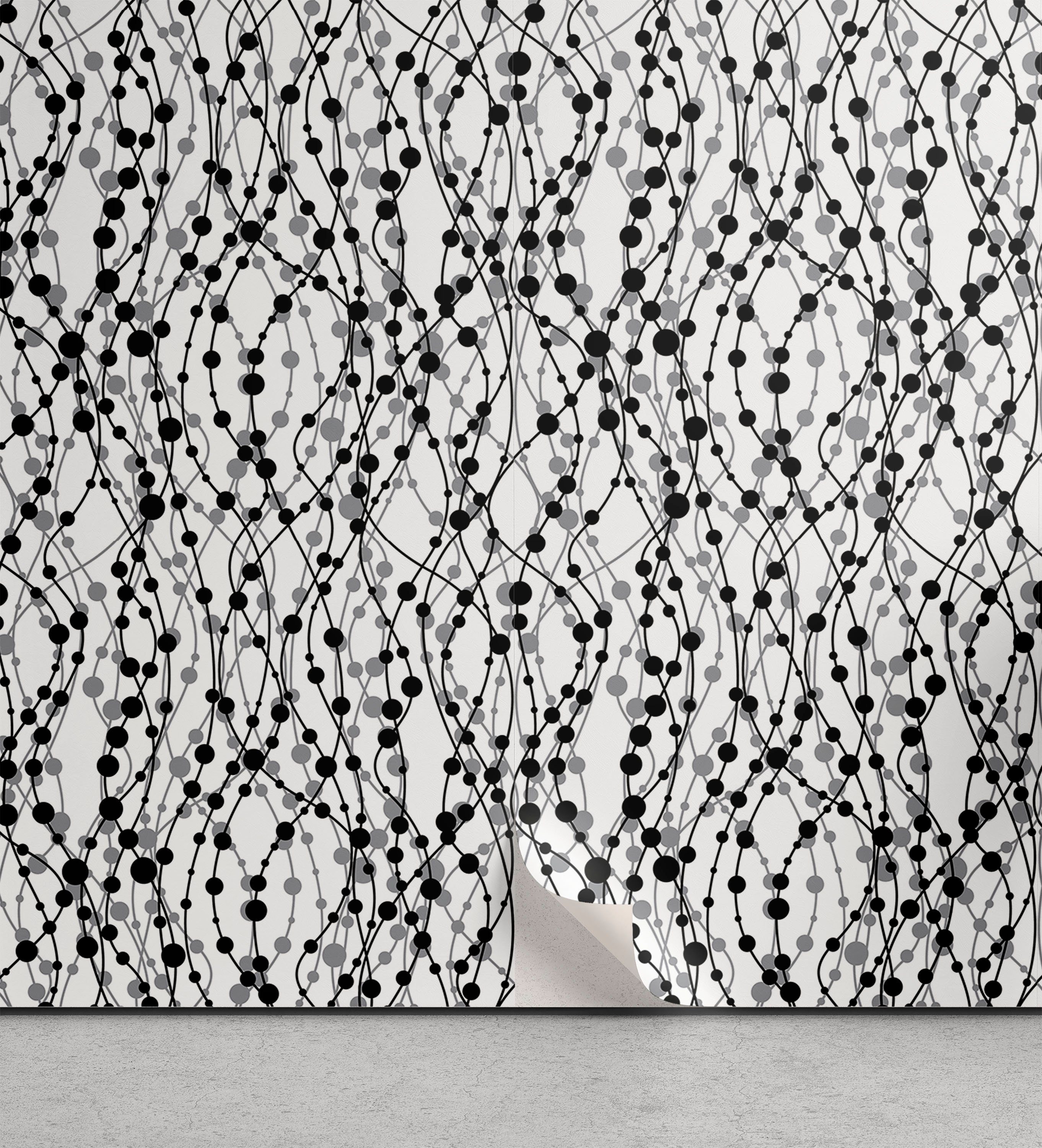 Abakuhaus selbstklebendes Küchenakzent, Wohnzimmer Eighties Inspirations Geometrisch Vinyltapete