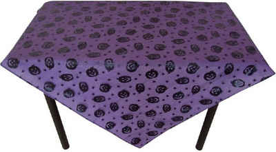 JOKA international Tischdecke Tischdecke Halloween Kürbis in lila schwarz, Halloween / Herbst Tischdecke mit Kürbis