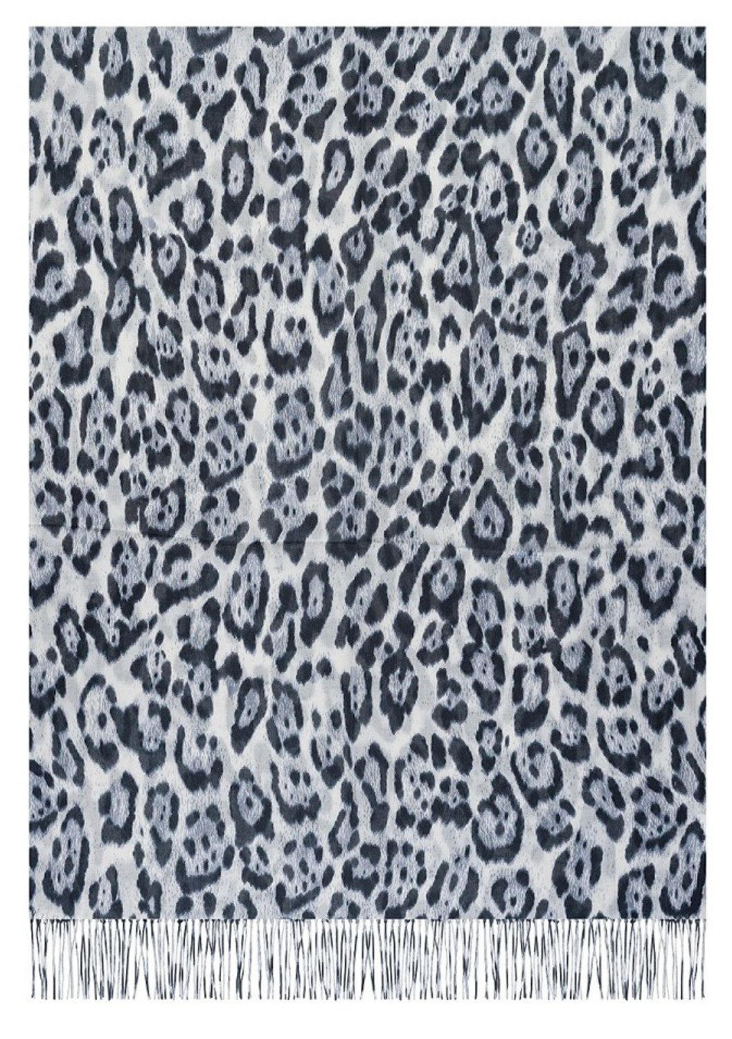 chic4home Schal Color Flow, (1-St. 1-teilig), sommerlicher Damen Schal mit Raubtiermuster