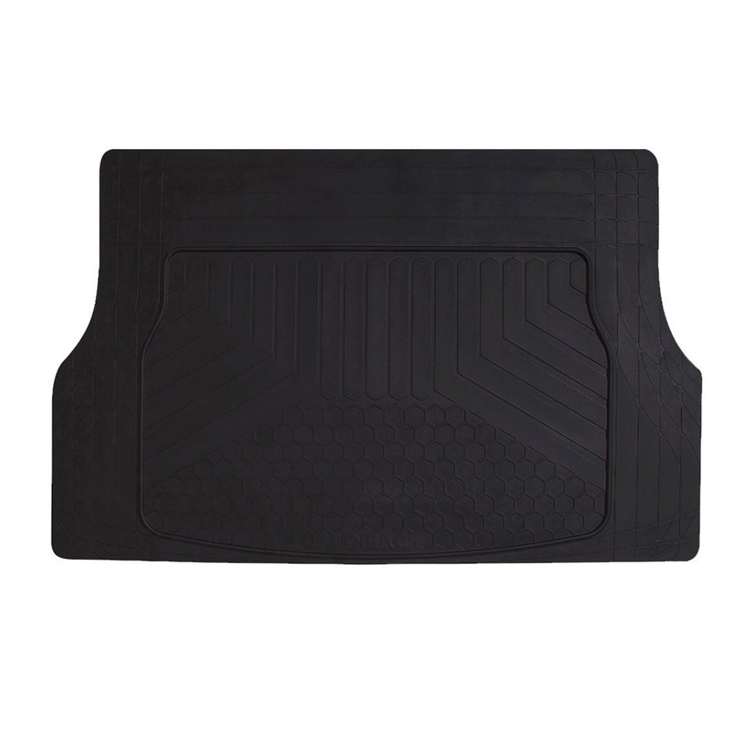 OMAC Kofferraummatte Kofferraumwanne Gummi Trimmbare für Renault Twingo Gummi (1 St), für Renault Twingo Renault Twingo, Einfache Installation,Antirutsch,Leicht zu reinigen,Leichtgewicht