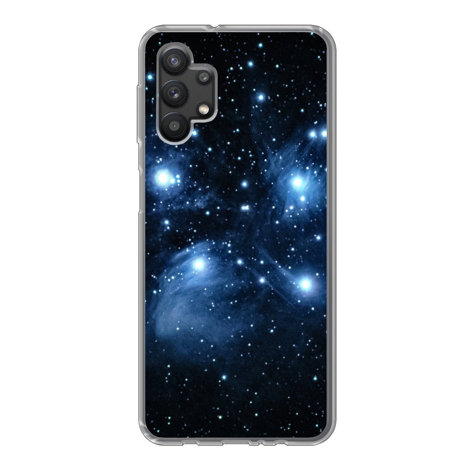 MuchoWow Handyhülle für Samsung Galaxy A32 5G Universum - Planeten - Sterne - Jungen - Mäd, Smartphone-Bumper, Print, Handy Schutzhülle Dünn