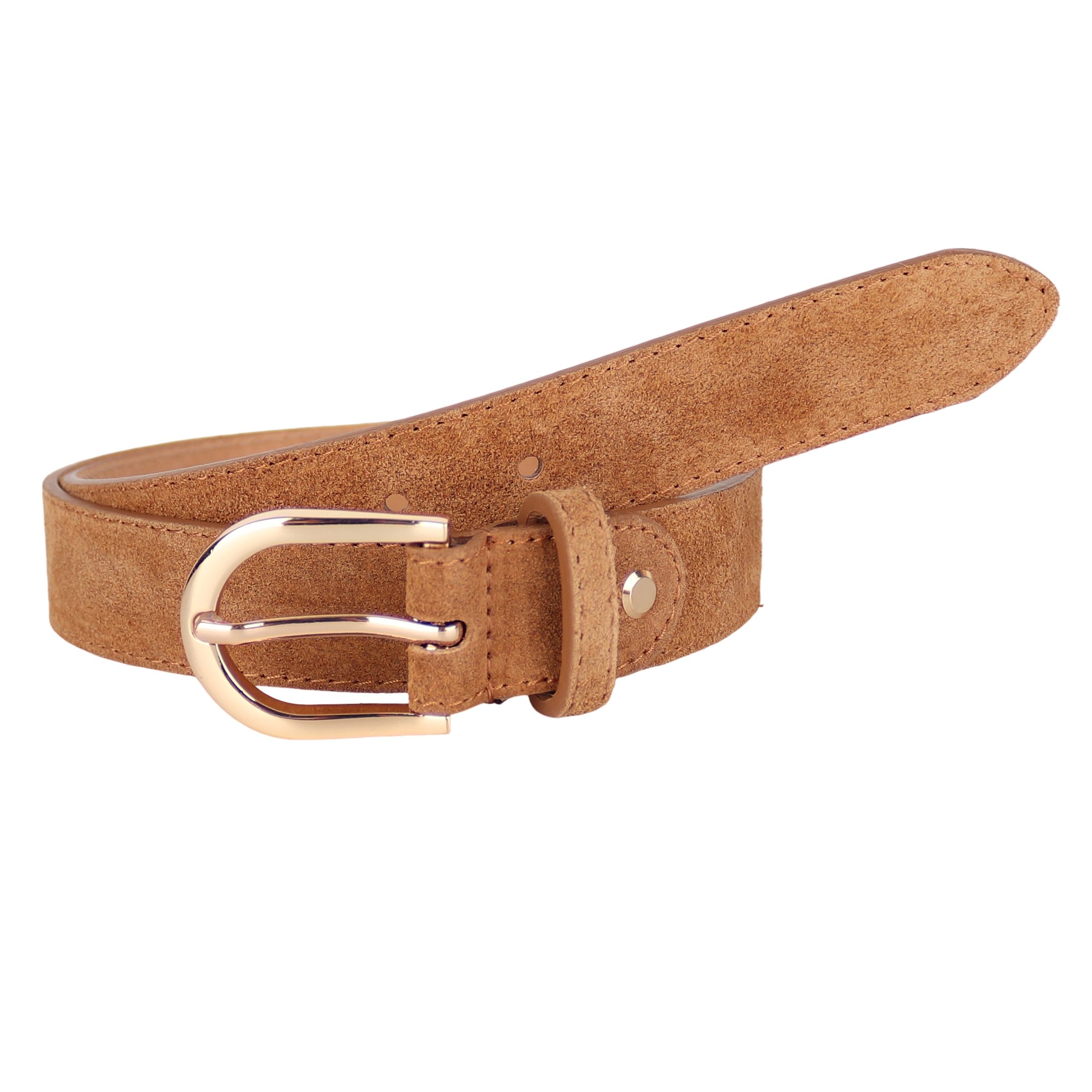 Wildleder Braun (Goldene Schnalle)