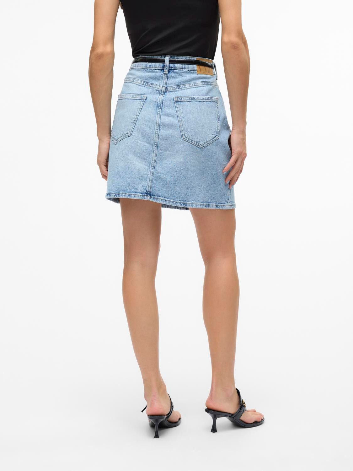 Vero Moda Jeansrock VMTESSA HR SHORT DNM SKIRT MIX GA NOOS Baumwollmischung