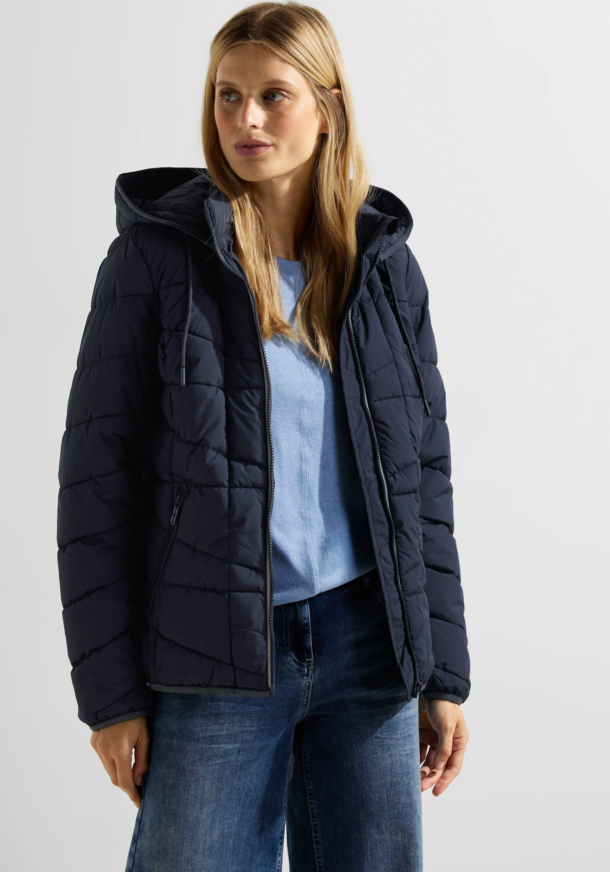 Cecil Outdoorjacke mit Innentasche deep blue | Übergangsjacken