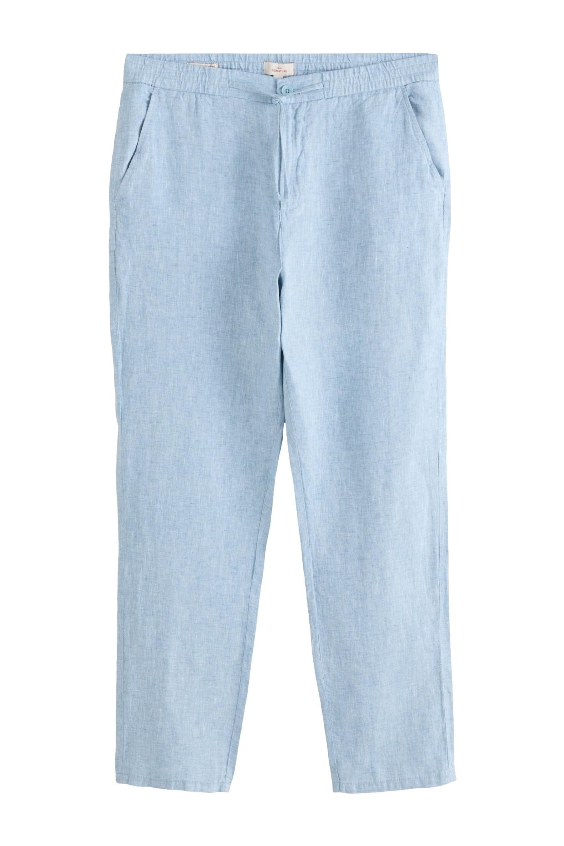 Next Dehnbund-Hose Signature Regular Fit Leinenhose mit Elastikbund (1-tlg)