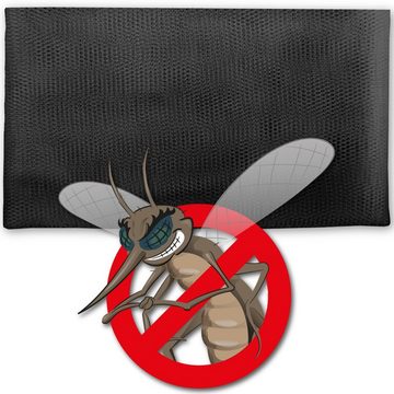 Pro Home Insektenschutz-Fensterrahmen Premium, (4-St), Fliegennetz Mückennetz 130x150cm inkl. selbstklebendem Klettband zu einfachen Fliegengitter-Befestigung