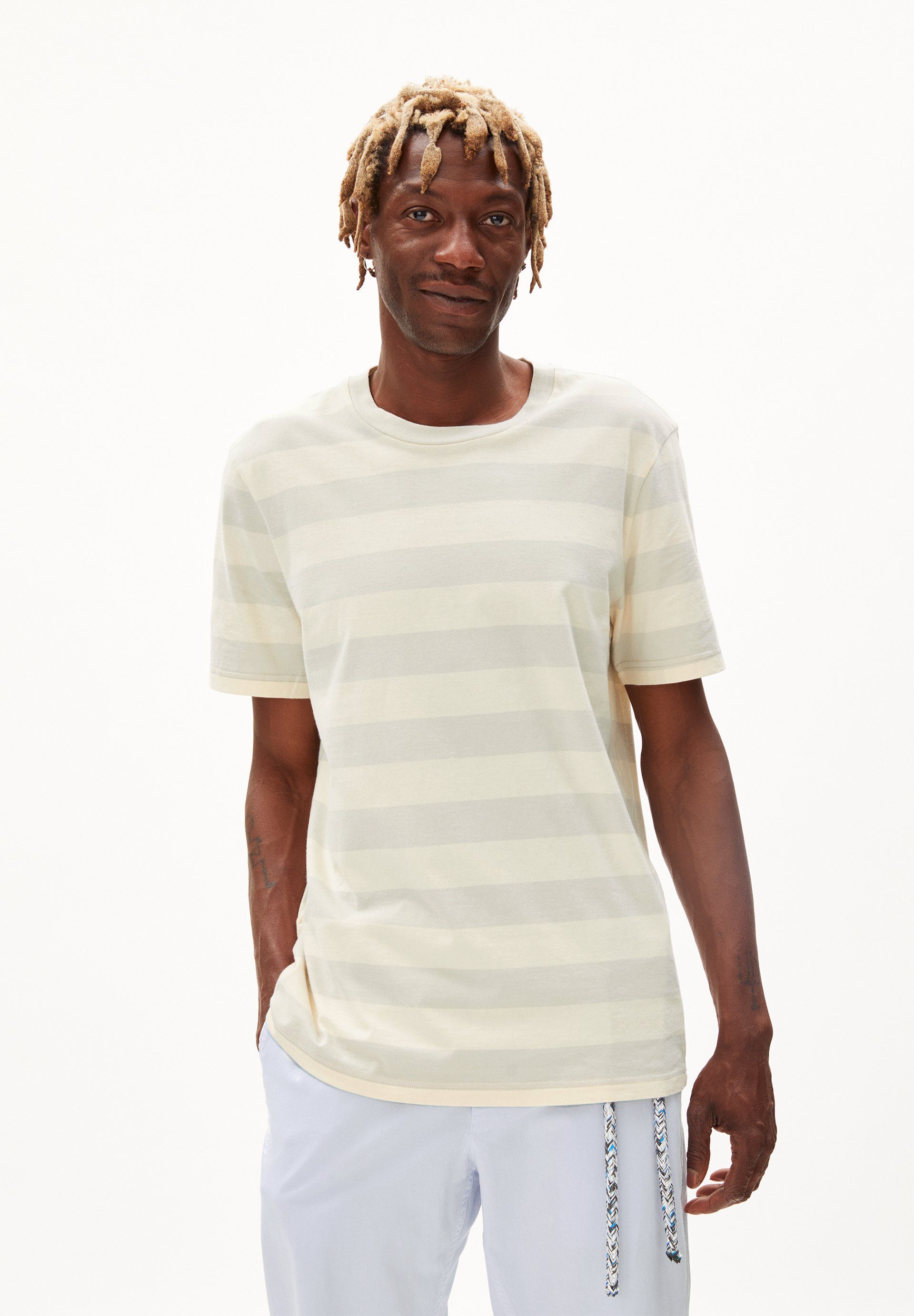 Print-Shirt AADONI BOLD STRIPES