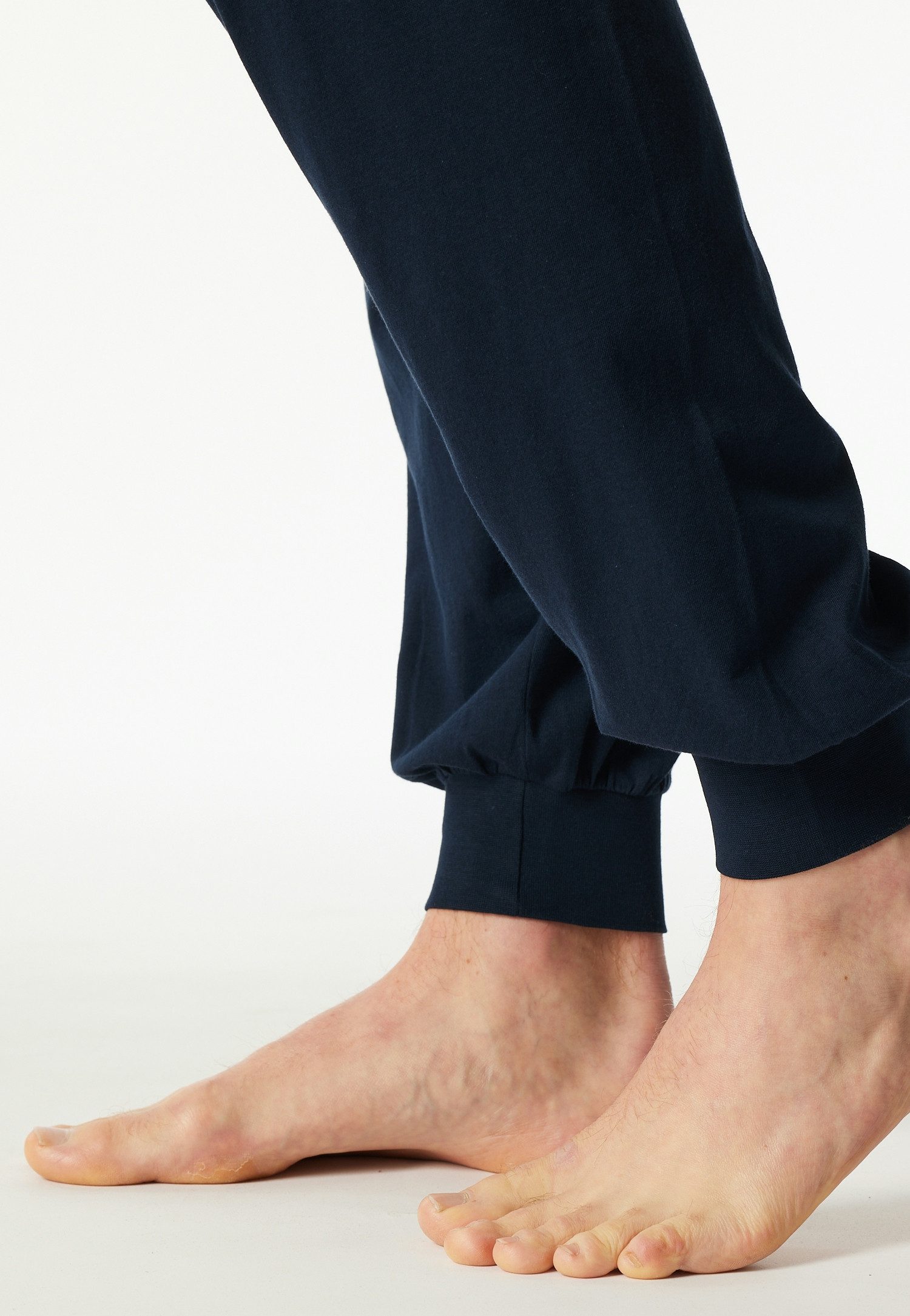 Schiesser Schlafanzug Comfort Essentials (2 tlg) mit angenehmen Bündchen