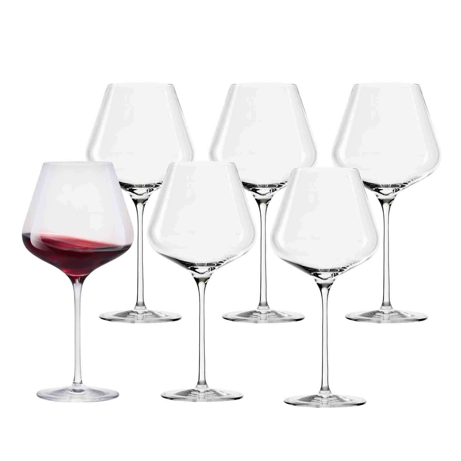 Stölzle 36er Quatrophil Glas Glas und Sektgläser Wein- Set,