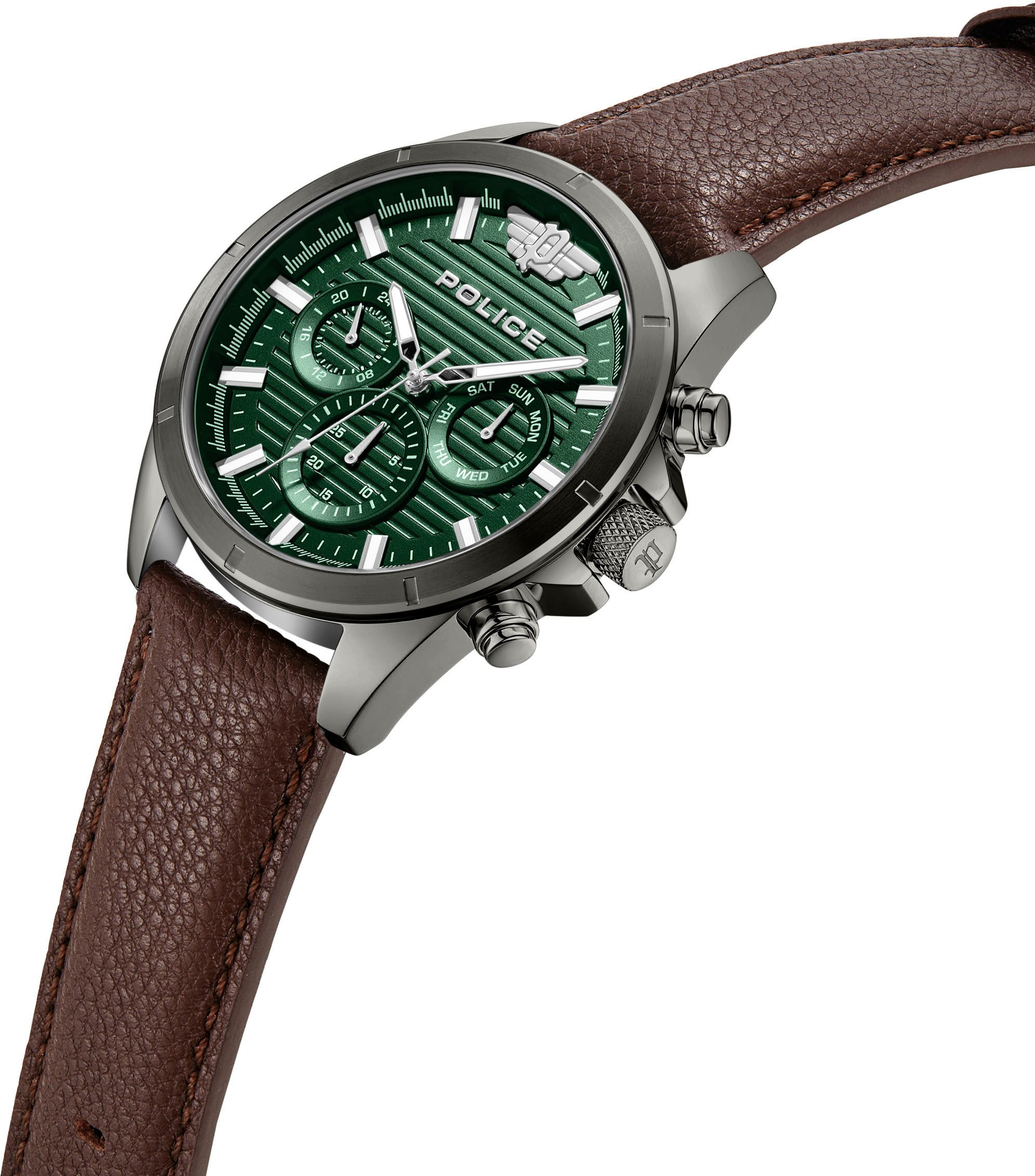 Police Multifunktionsuhr MALAWI PEWJF2227811, Quarzuhr, Armbanduhr, günstig online kaufen
