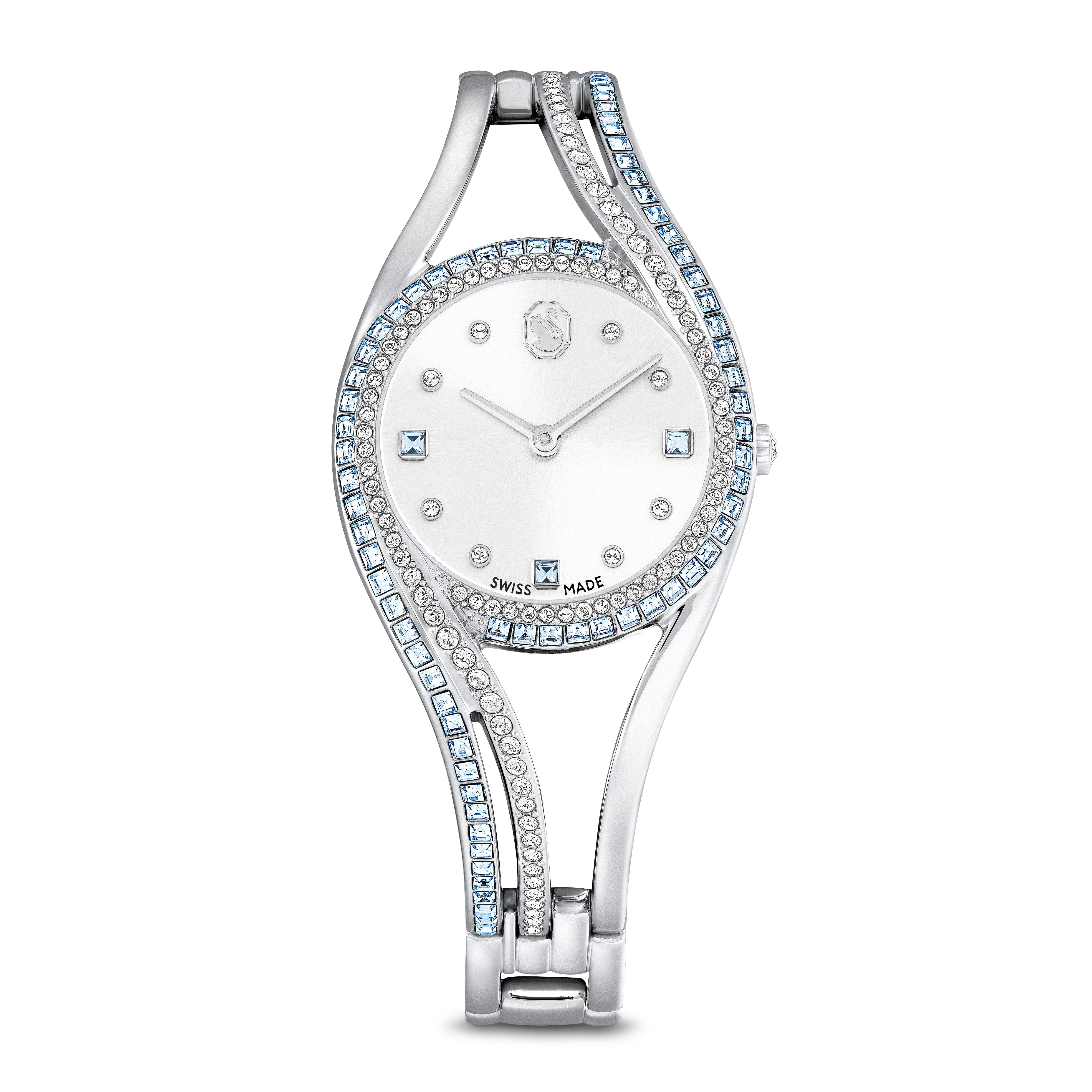 Swarovski Quarzuhr HYPERBOLA BANGLE 5715463, Armbanduhr, günstig online kaufen